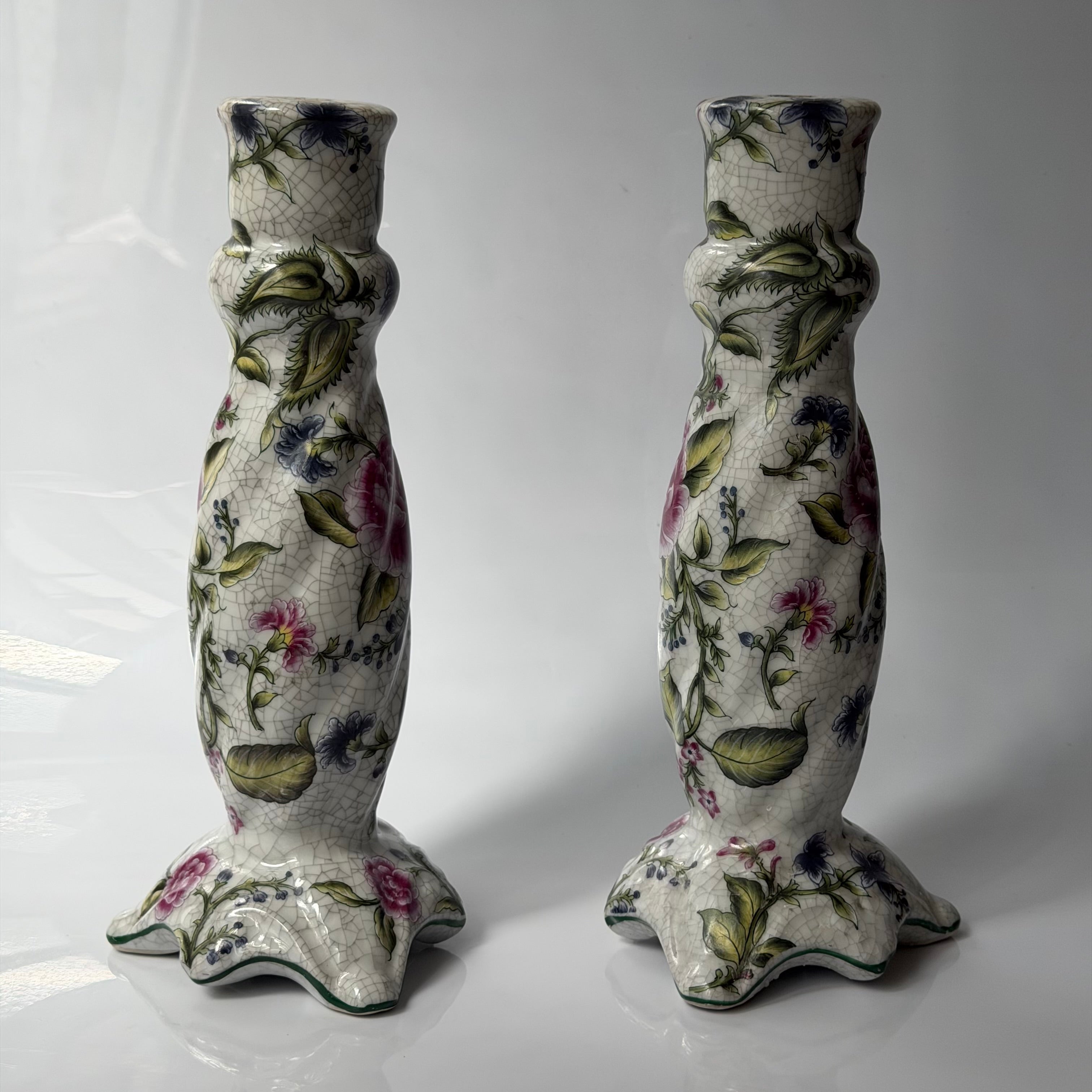 Floral Candle Sticks