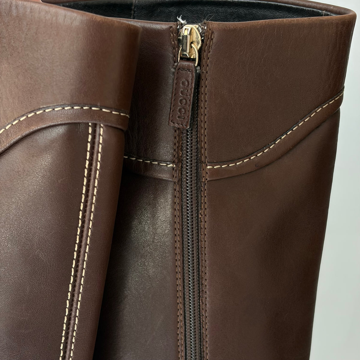 Gucci 2006 Britt Leather Boots
