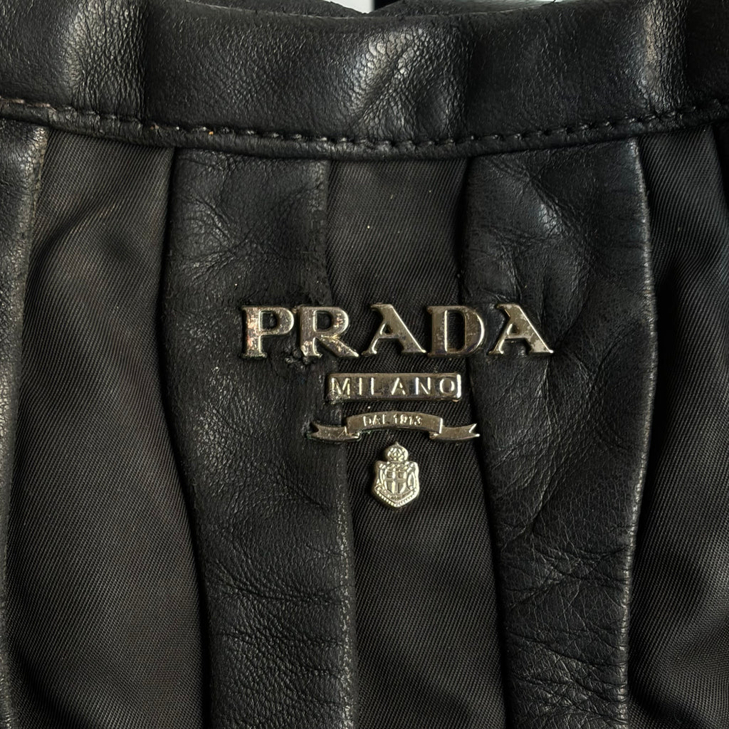 Prada Tessuto Waves Tote Bag