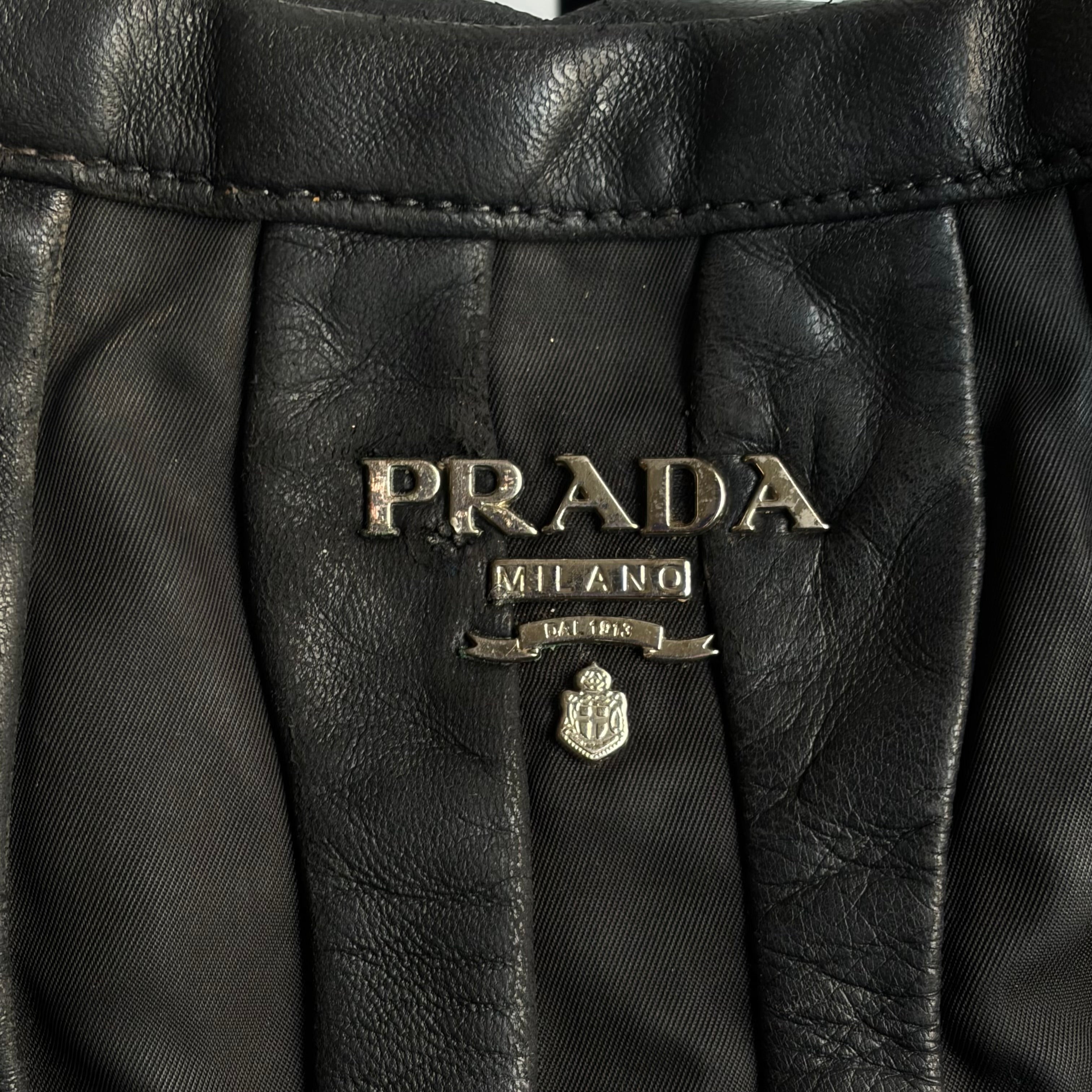 Prada Tessuto Waves Tote Bag