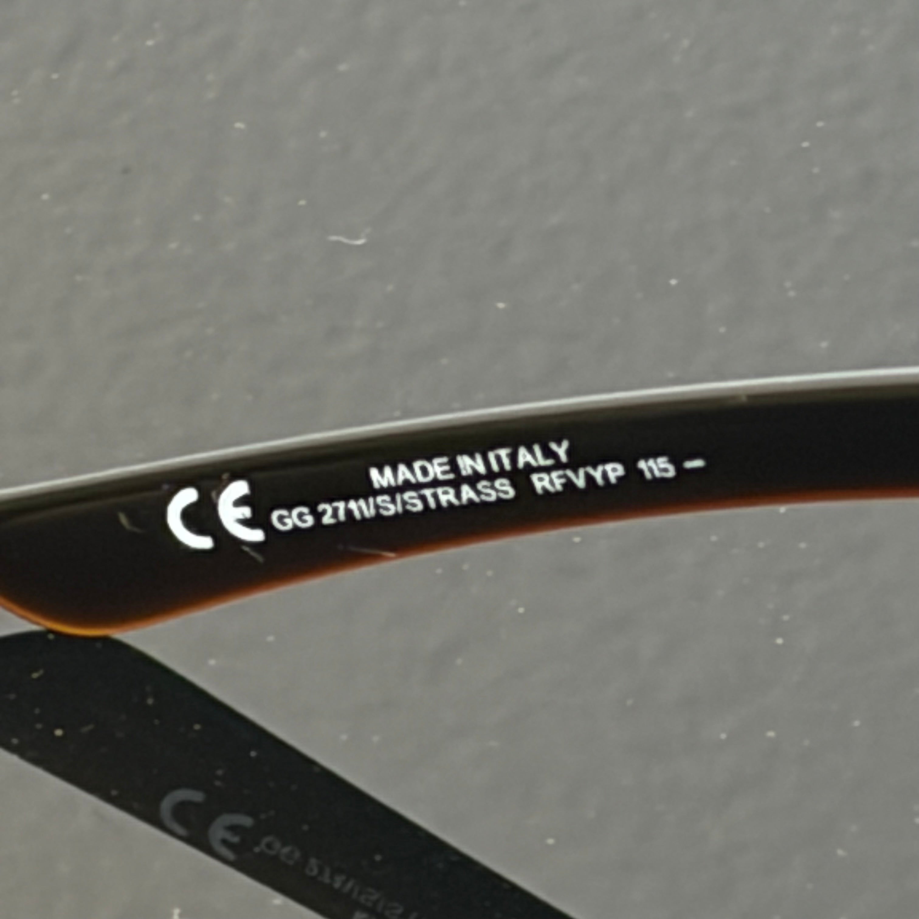 Gucci 2711 Horsebit Strass Sunglasses