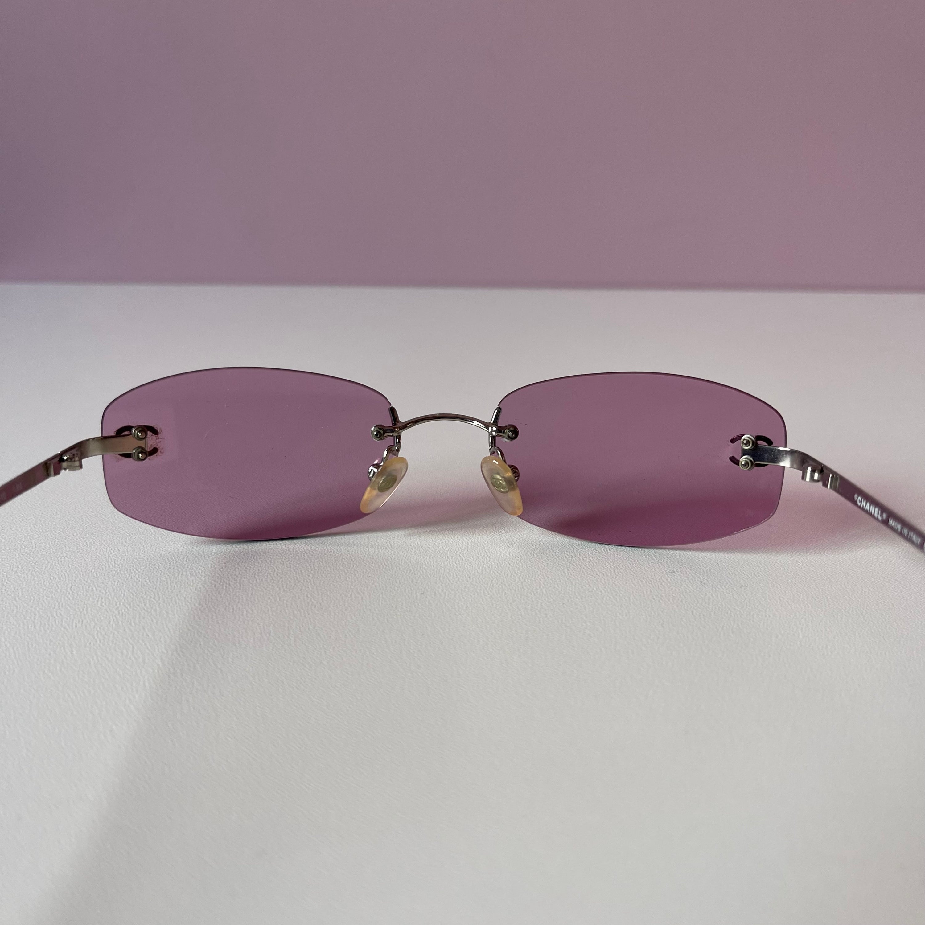 Chanel Transparent Pink 4002 Sunglasses