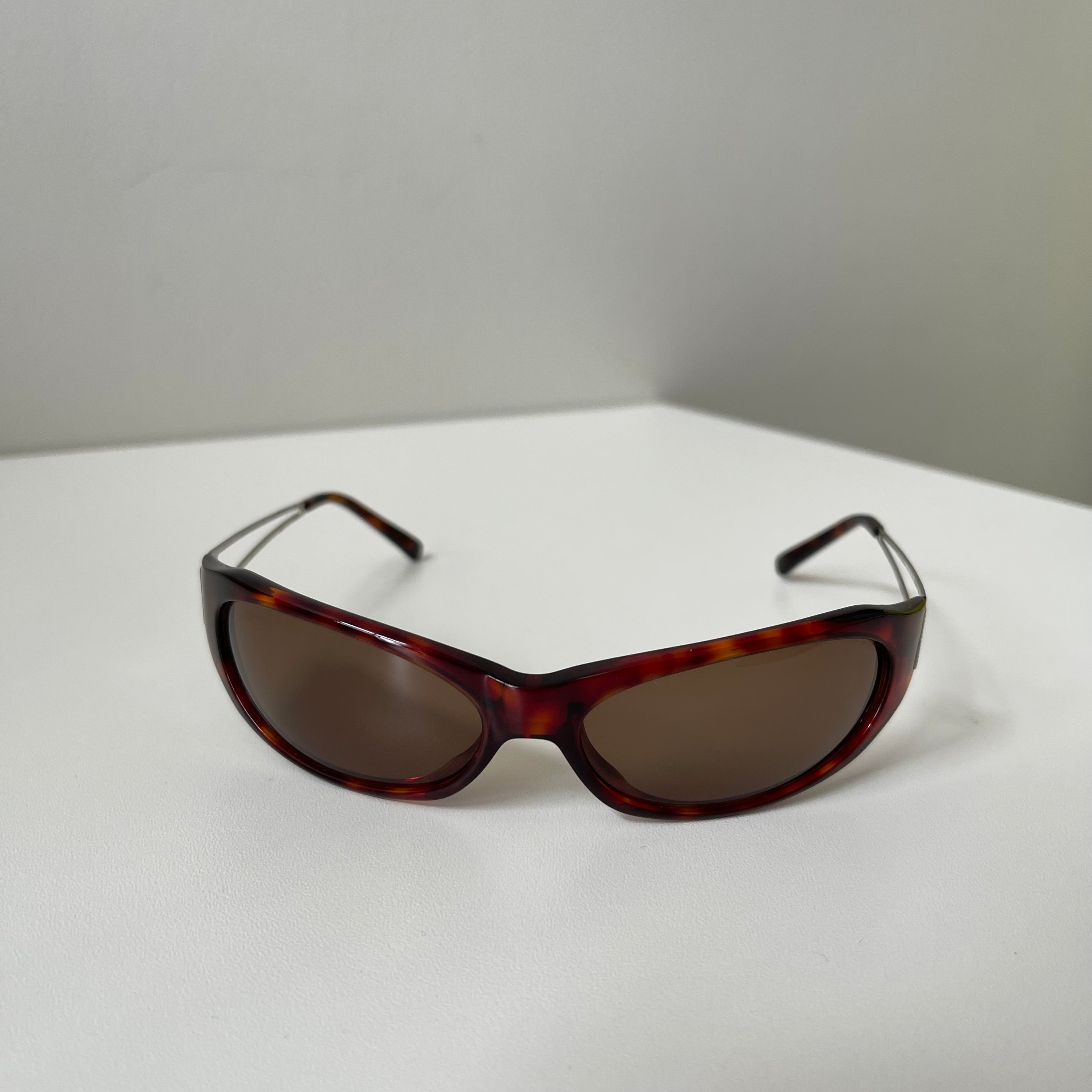 Miu miu SMU 01C Brown Sunglasses
