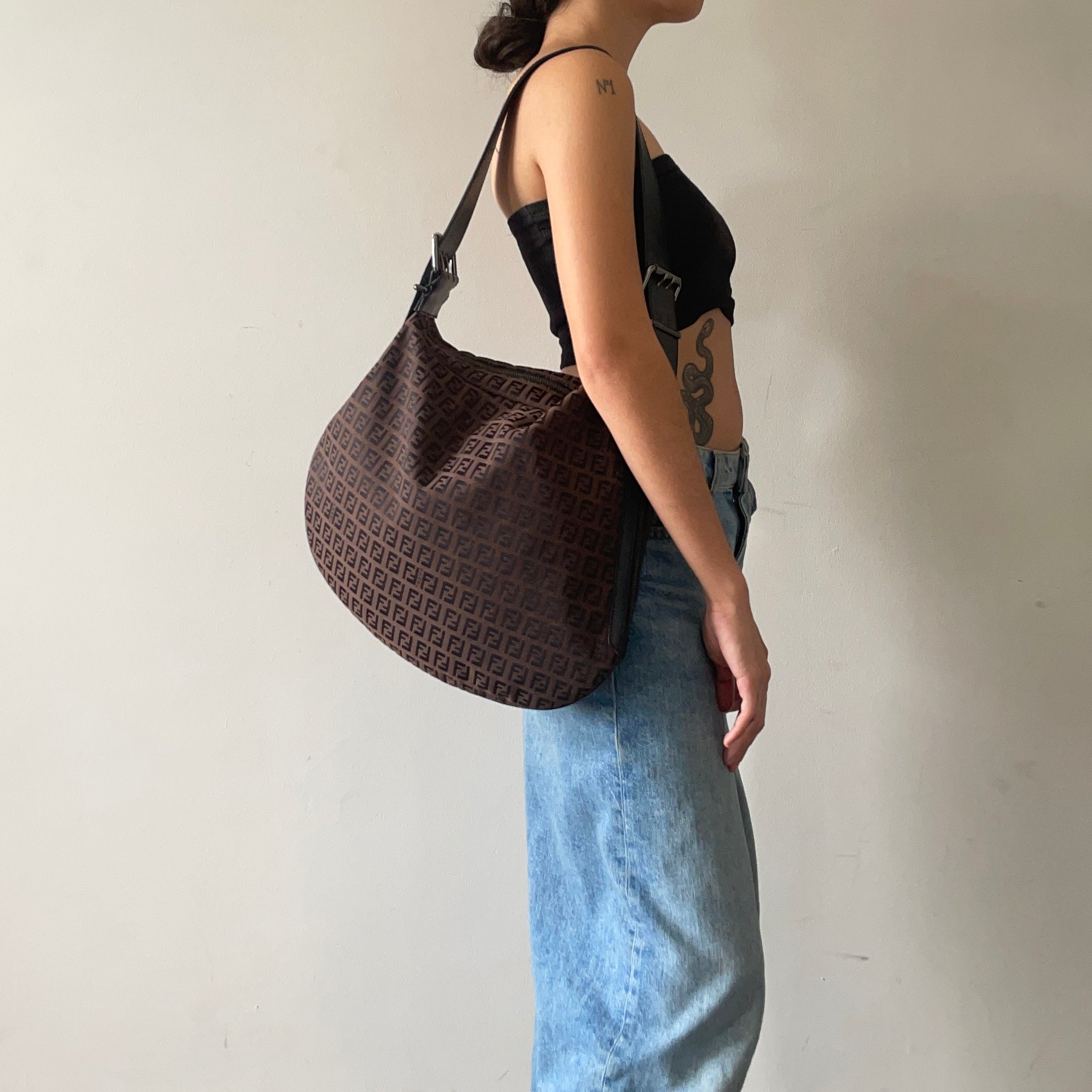 Fendi Monogram Oyster Bag