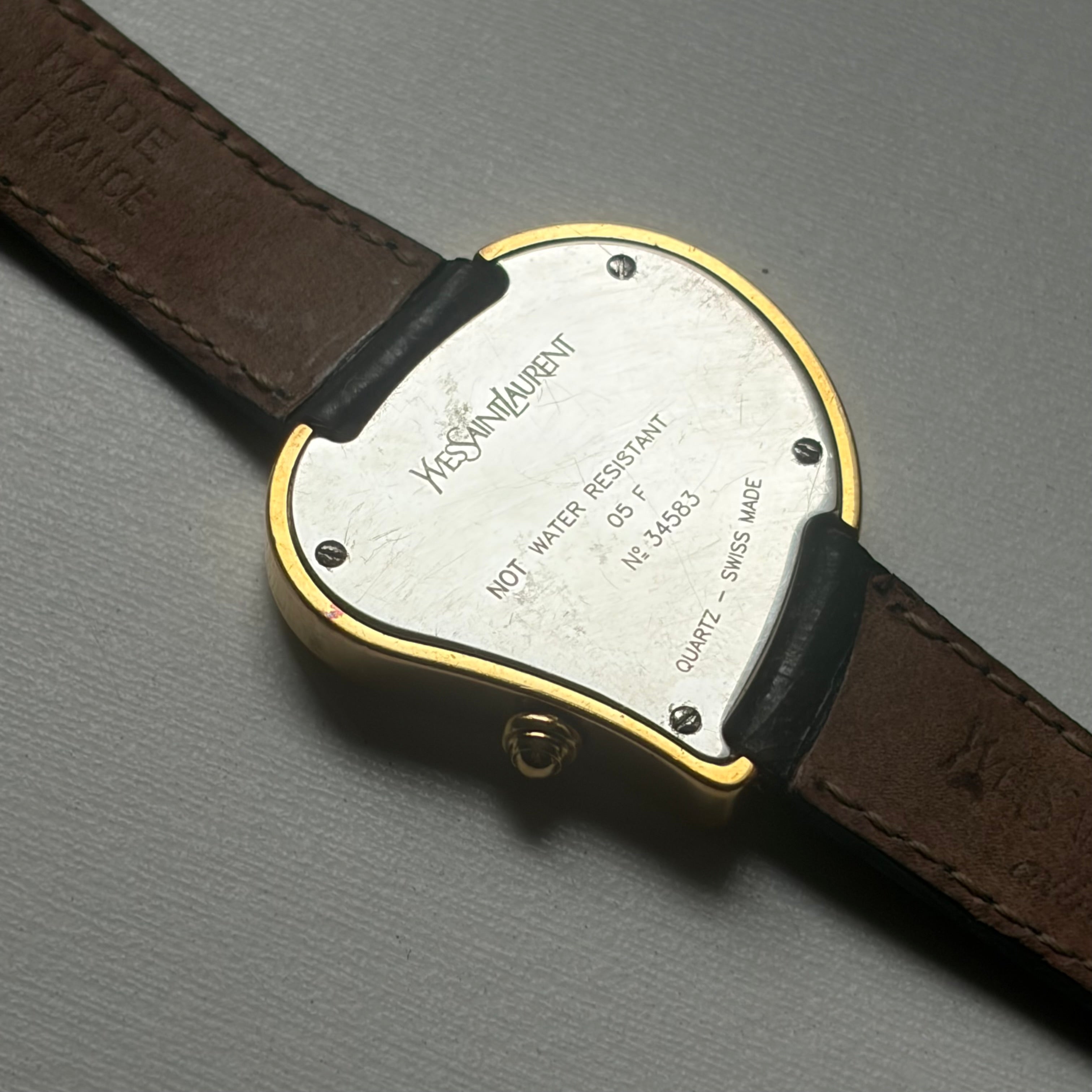 Yves Saint Laurent Heart Vintage  Watch