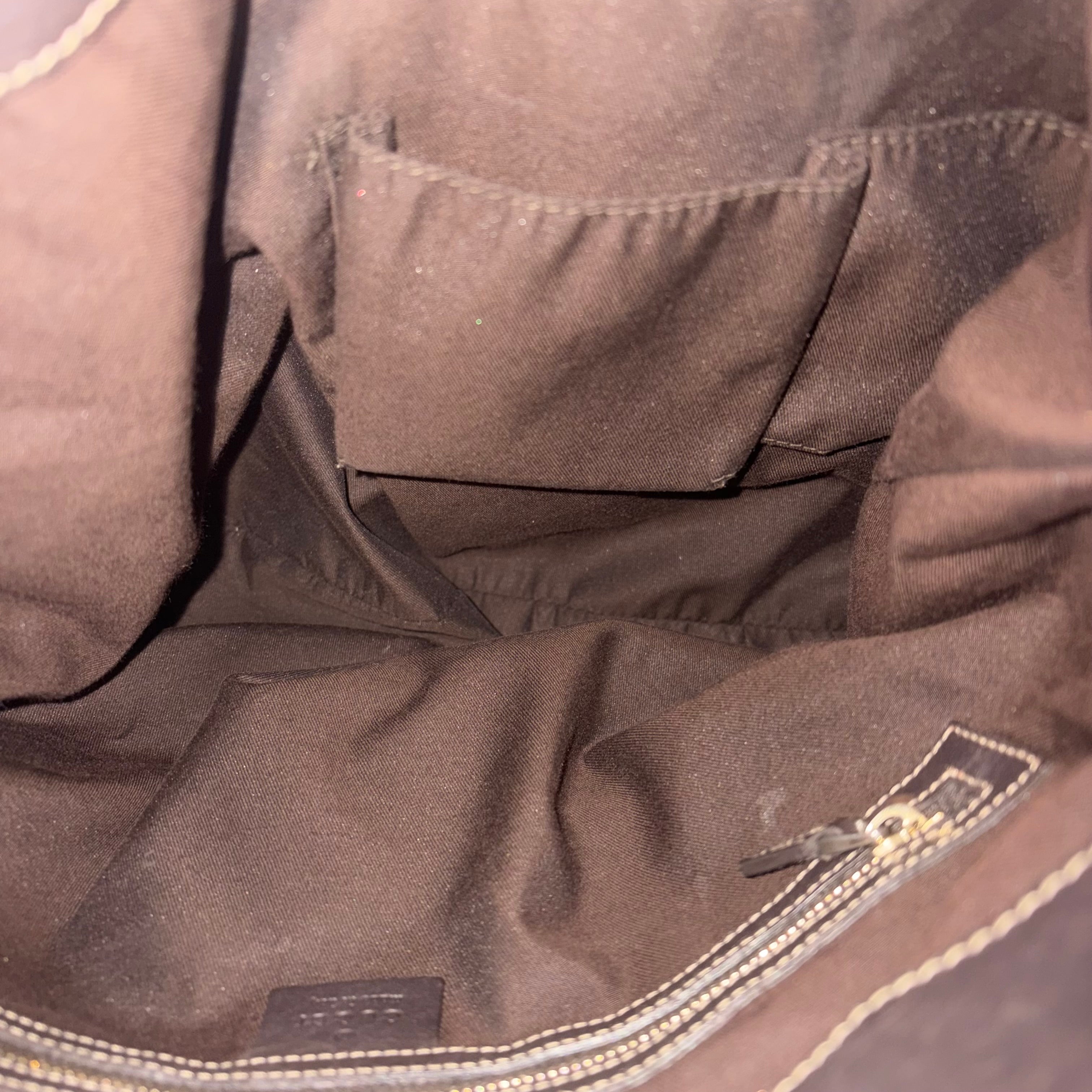 Gucci Monogram Queen Hobo Bag
