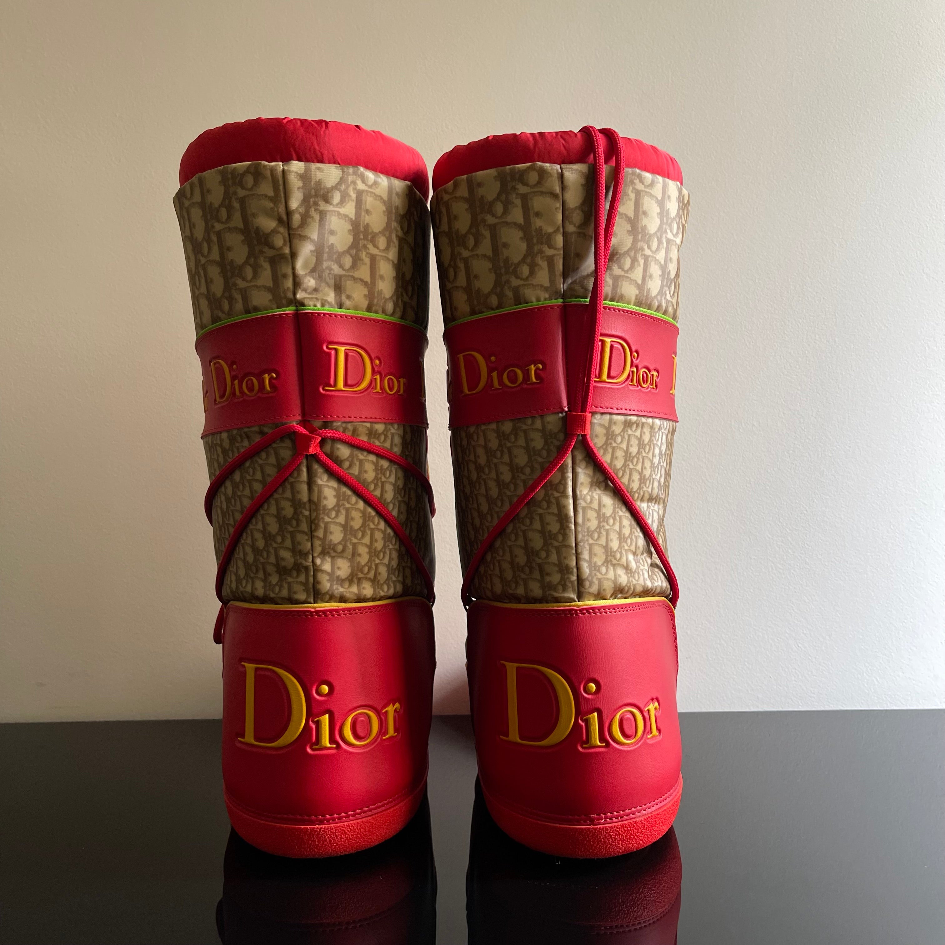 Christian Dior Rasta Diorissimo Moon Boots