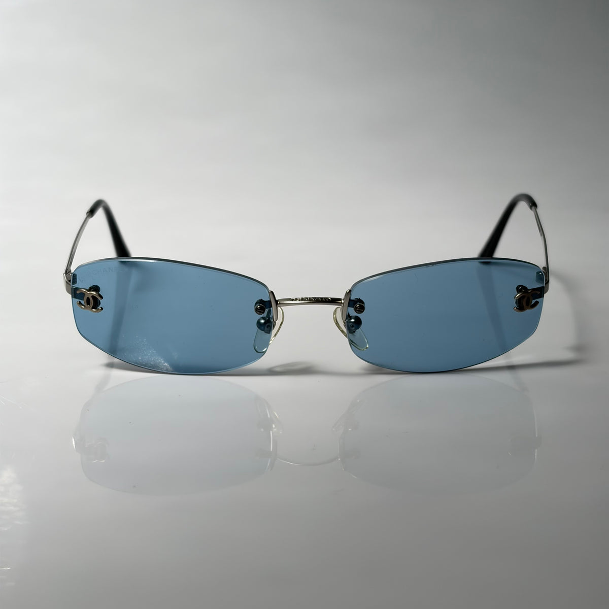 Chanel 4002 Blue Transparent Sunglasses