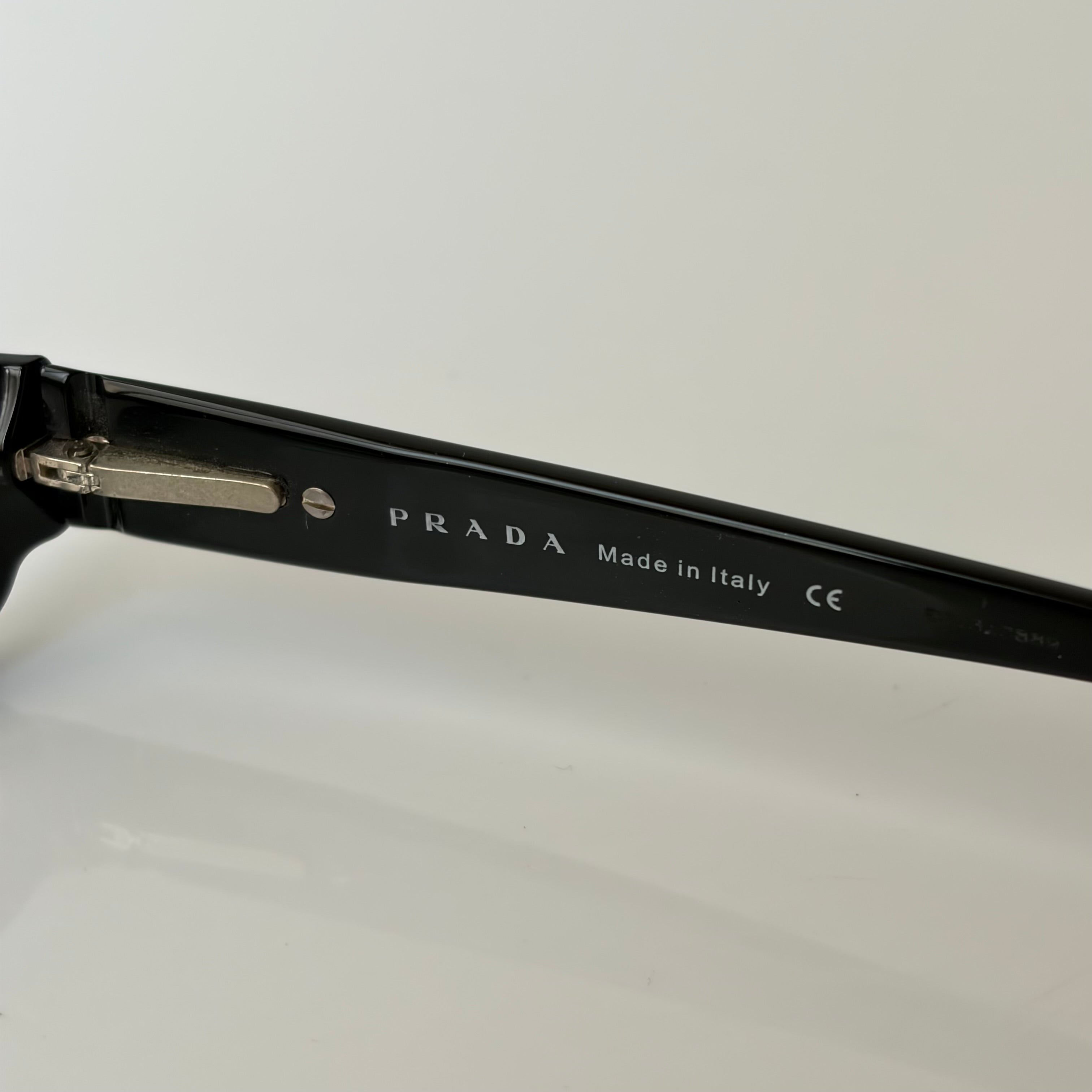 Prada VPR 04G Black Glasses
