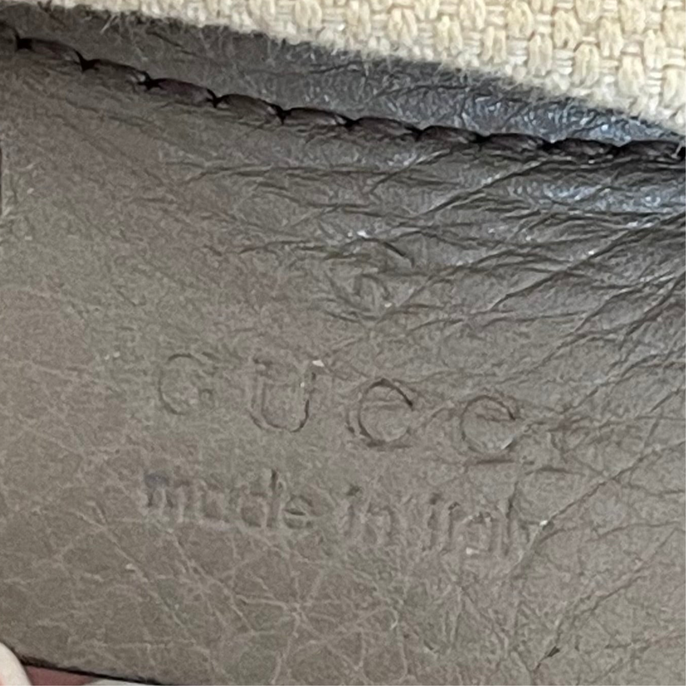 Gucci Soho Hobo Grey Leather Shoulder Bag