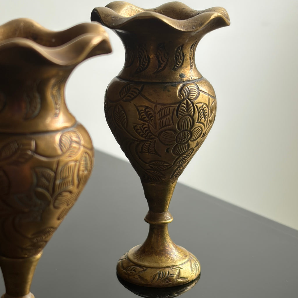 Brass Vintage Candle Holder