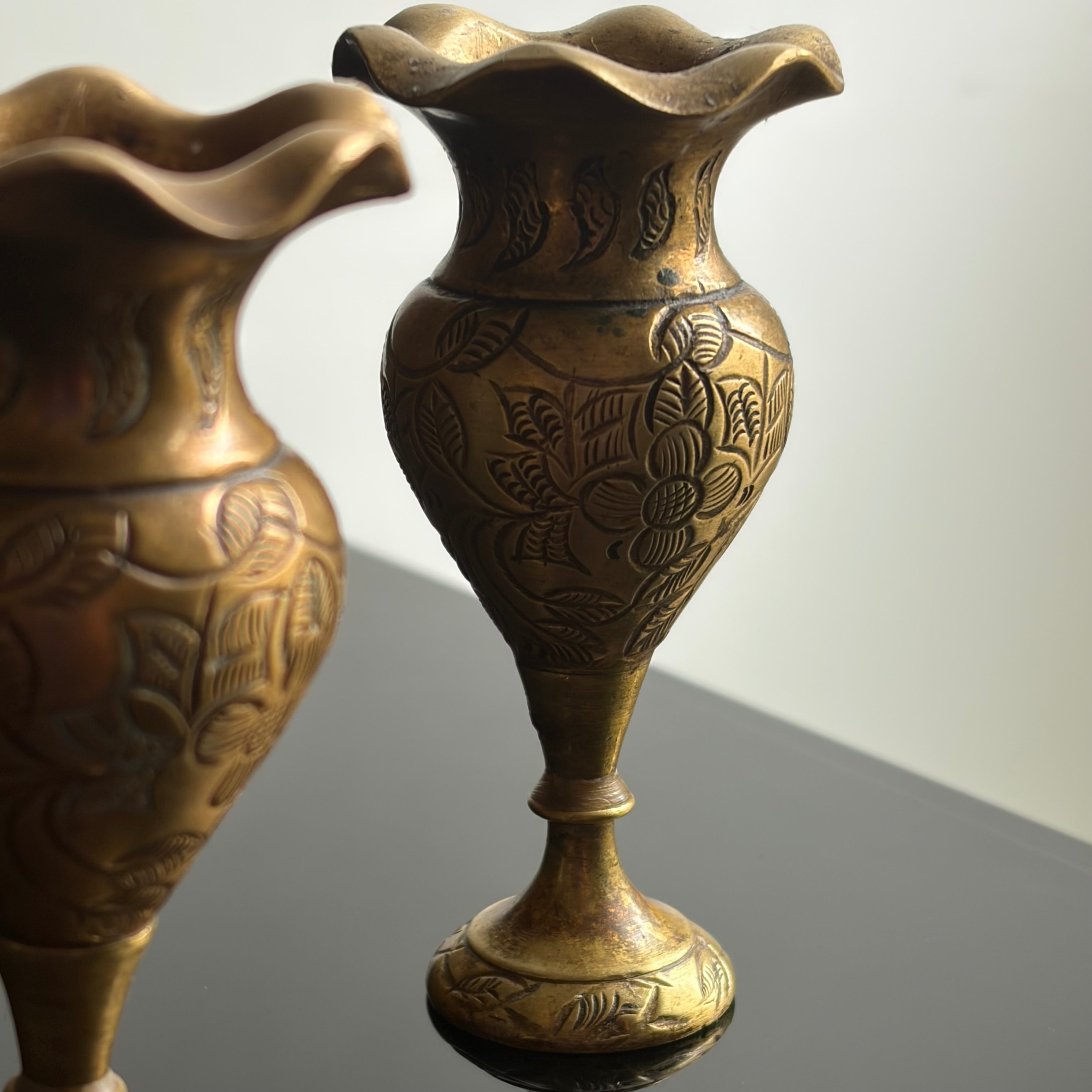 Brass Vintage Candle Holder