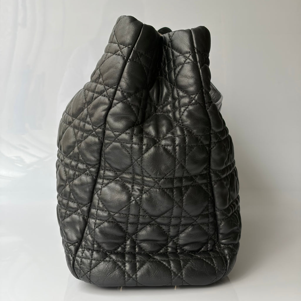 Christian Dior Soft Shopping Tote Cannage