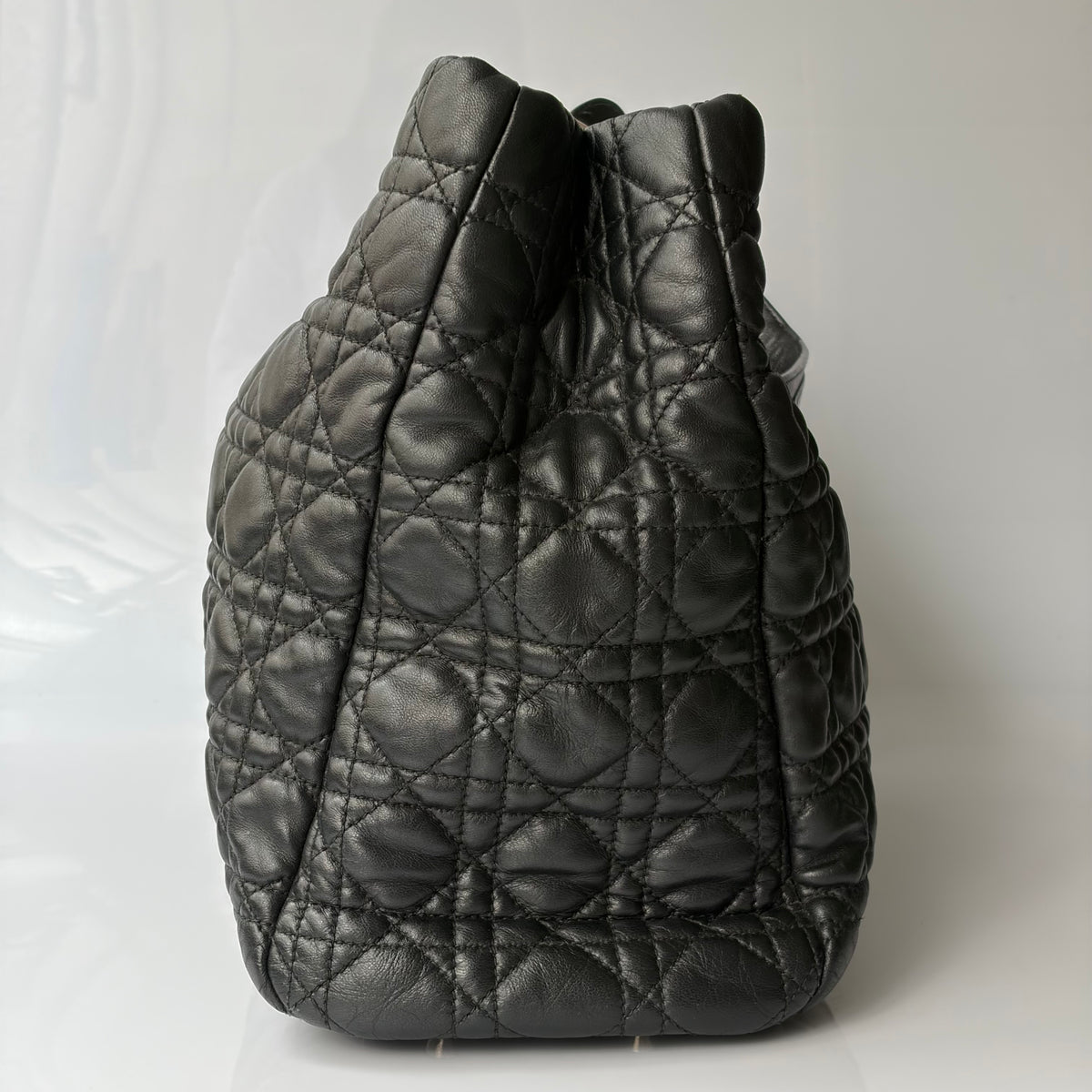 Christian Dior Soft Shopping Tote Cannage