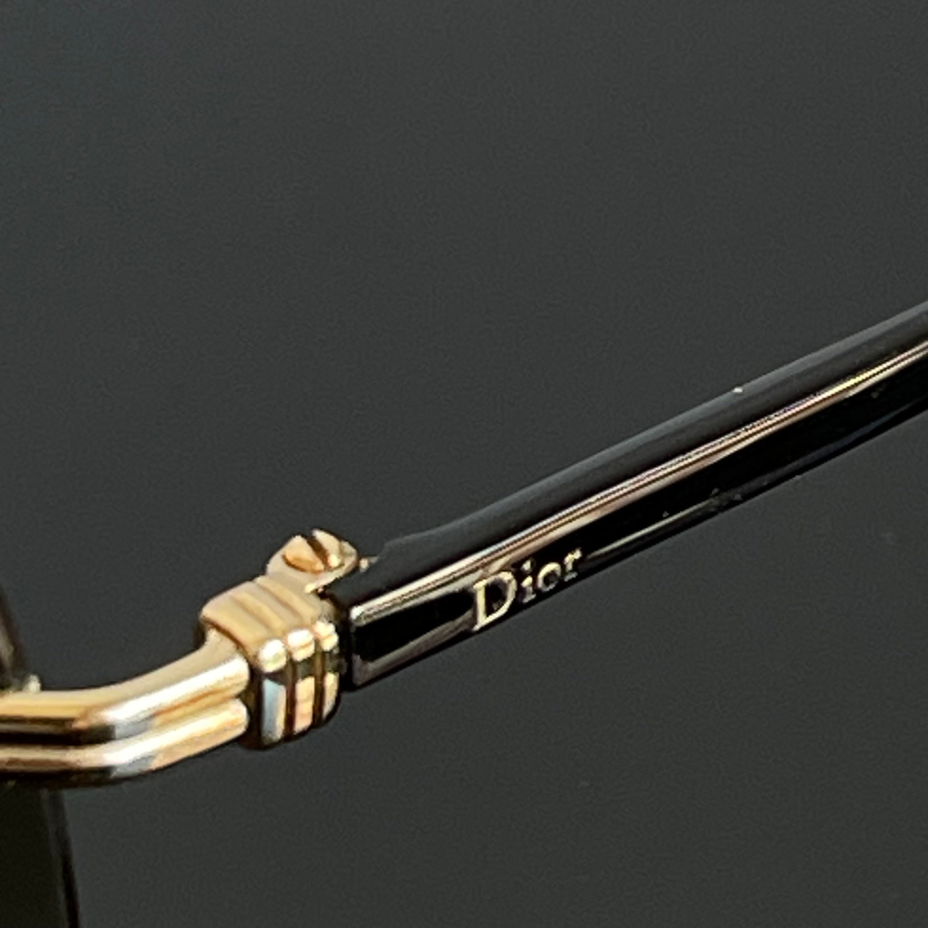 Christian Dior 90s Aviador Mask Sunglasses