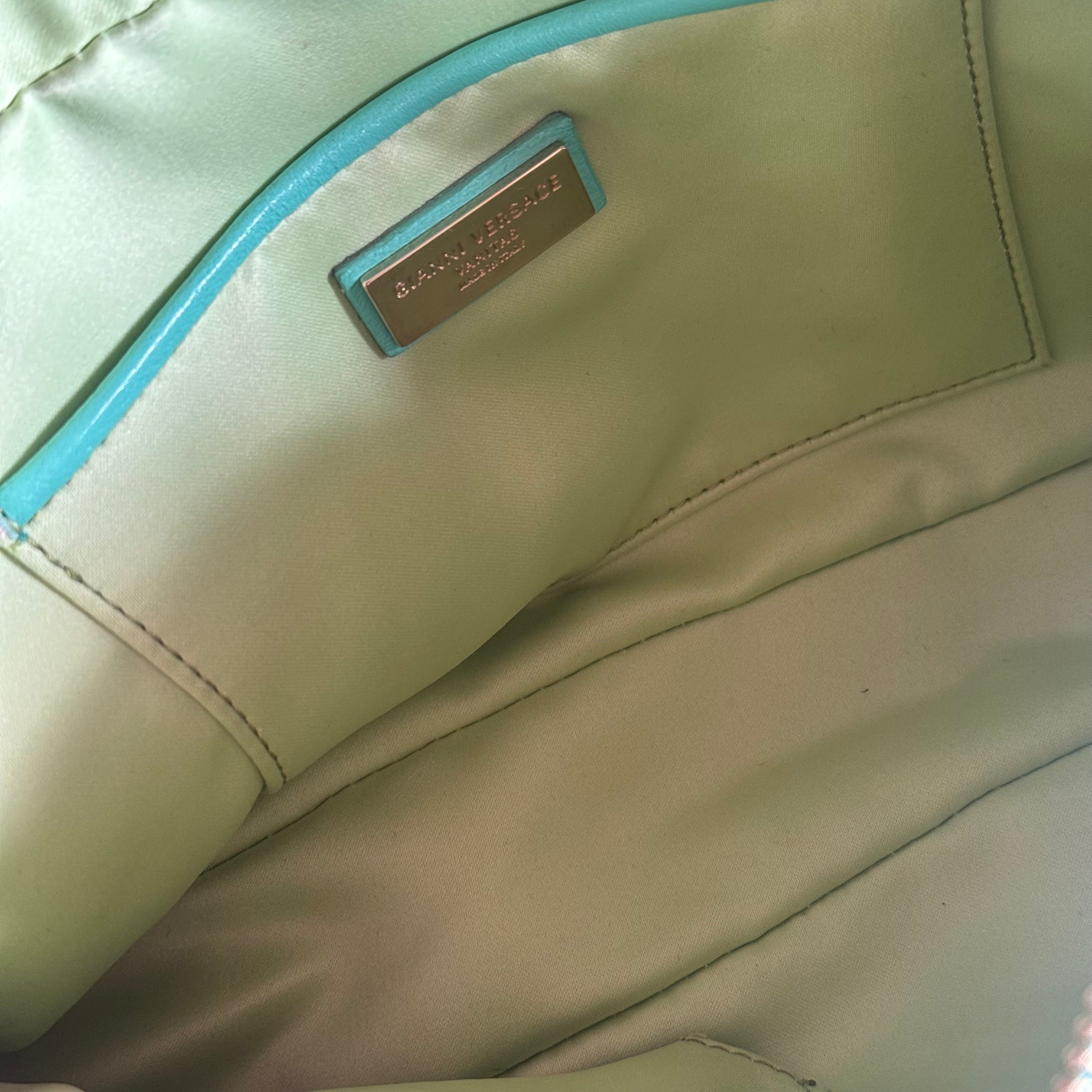 Versace Tricolor Vanitas Bag