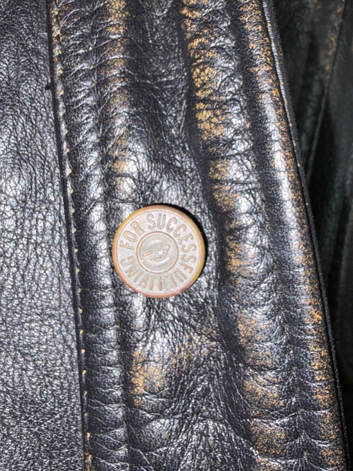 Diesel L-Riley Leather Jacket