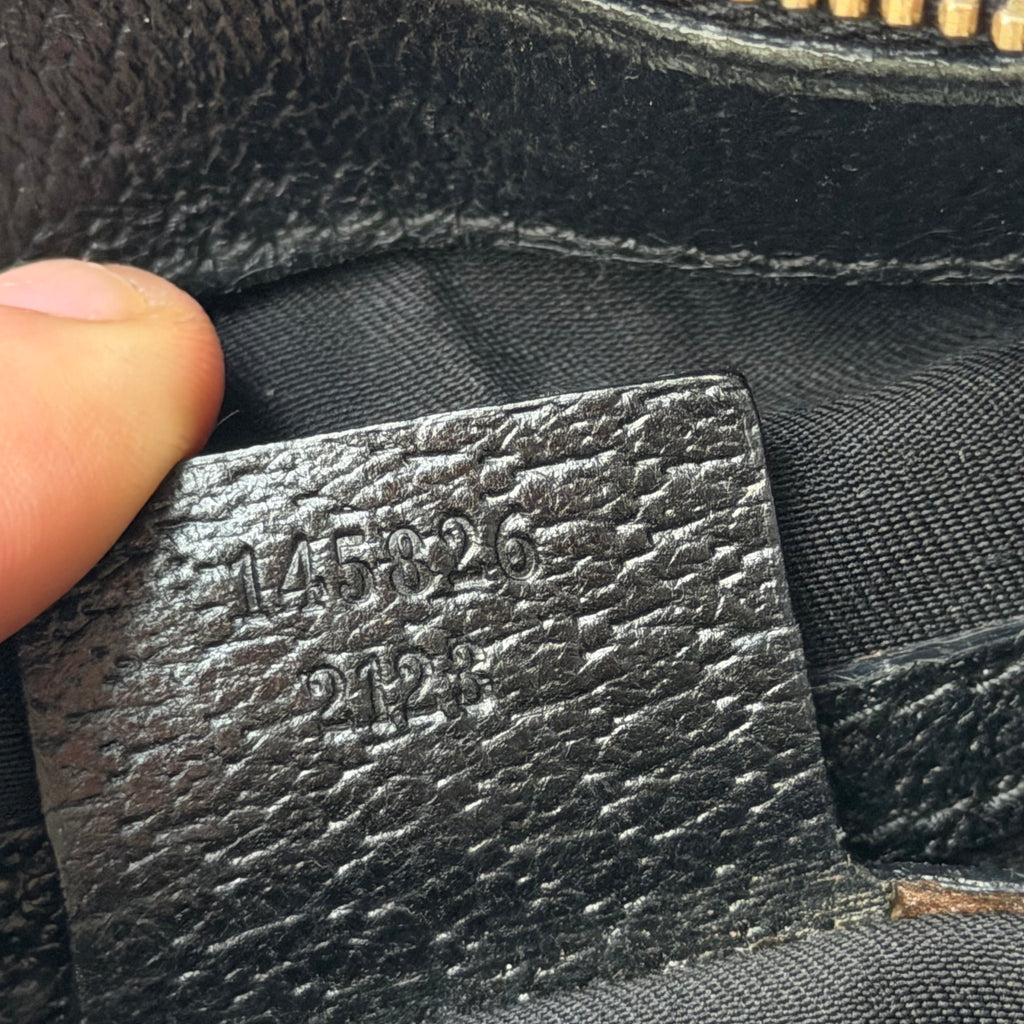 Gucci Heritage Horsebit Velvet Hobo Bag