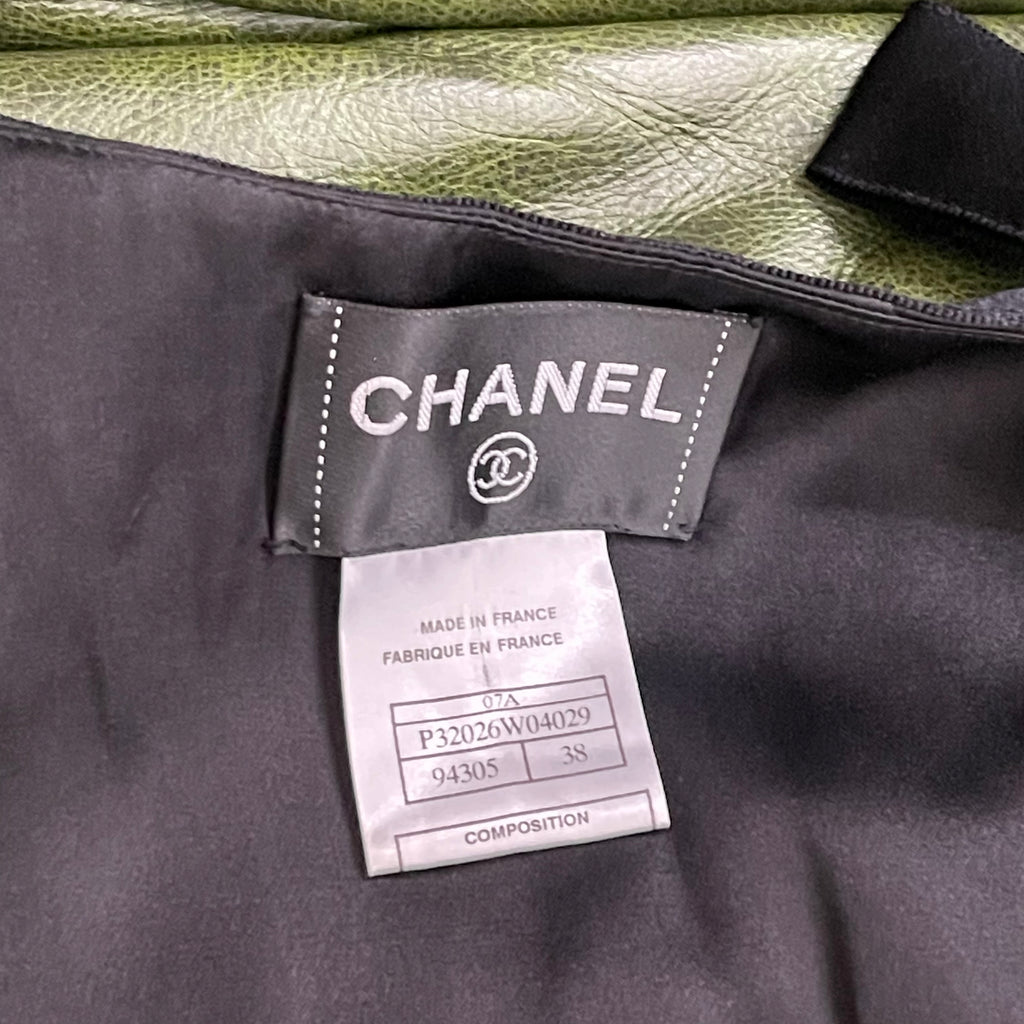 Chanel F/W 2007 Black Silk Dress