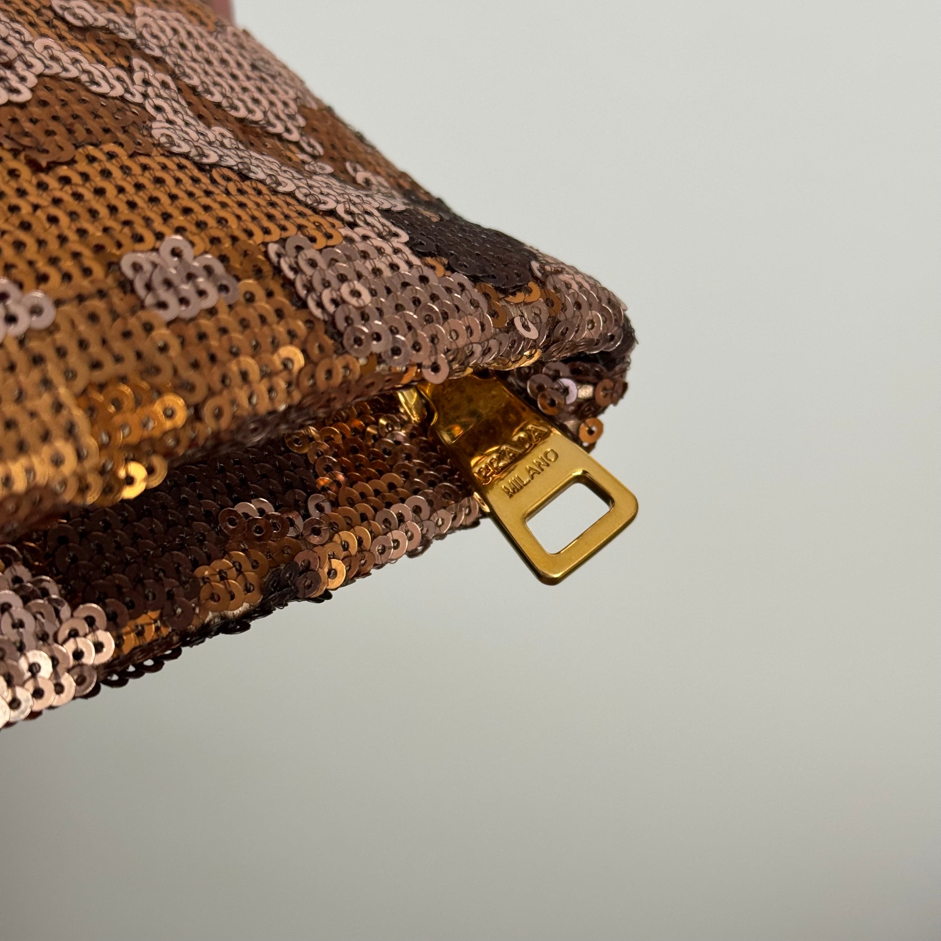 Prada Sequin Clutch