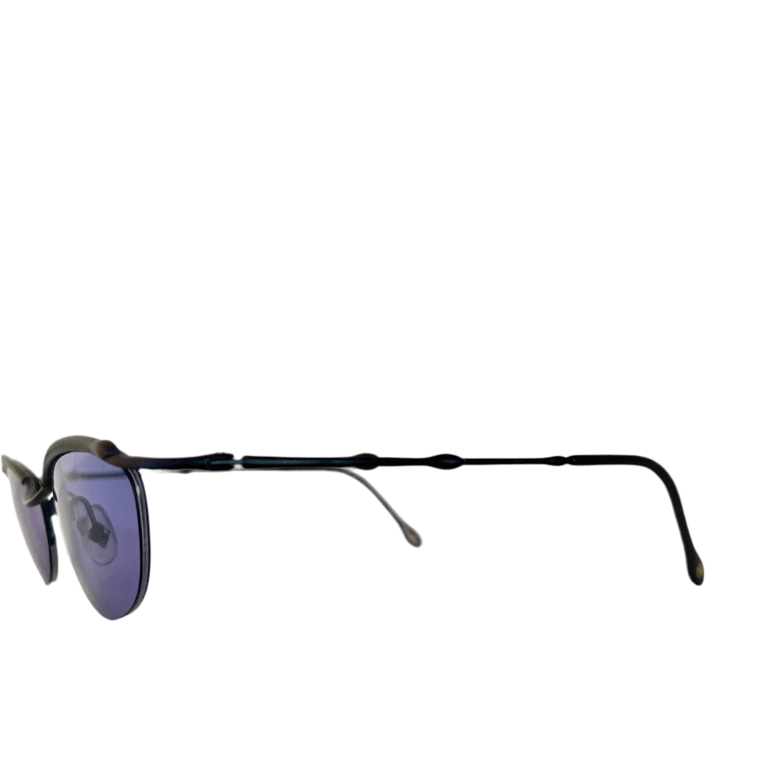 Jean Paul Gaultier 56-009 Titanium Blue Sunglasses