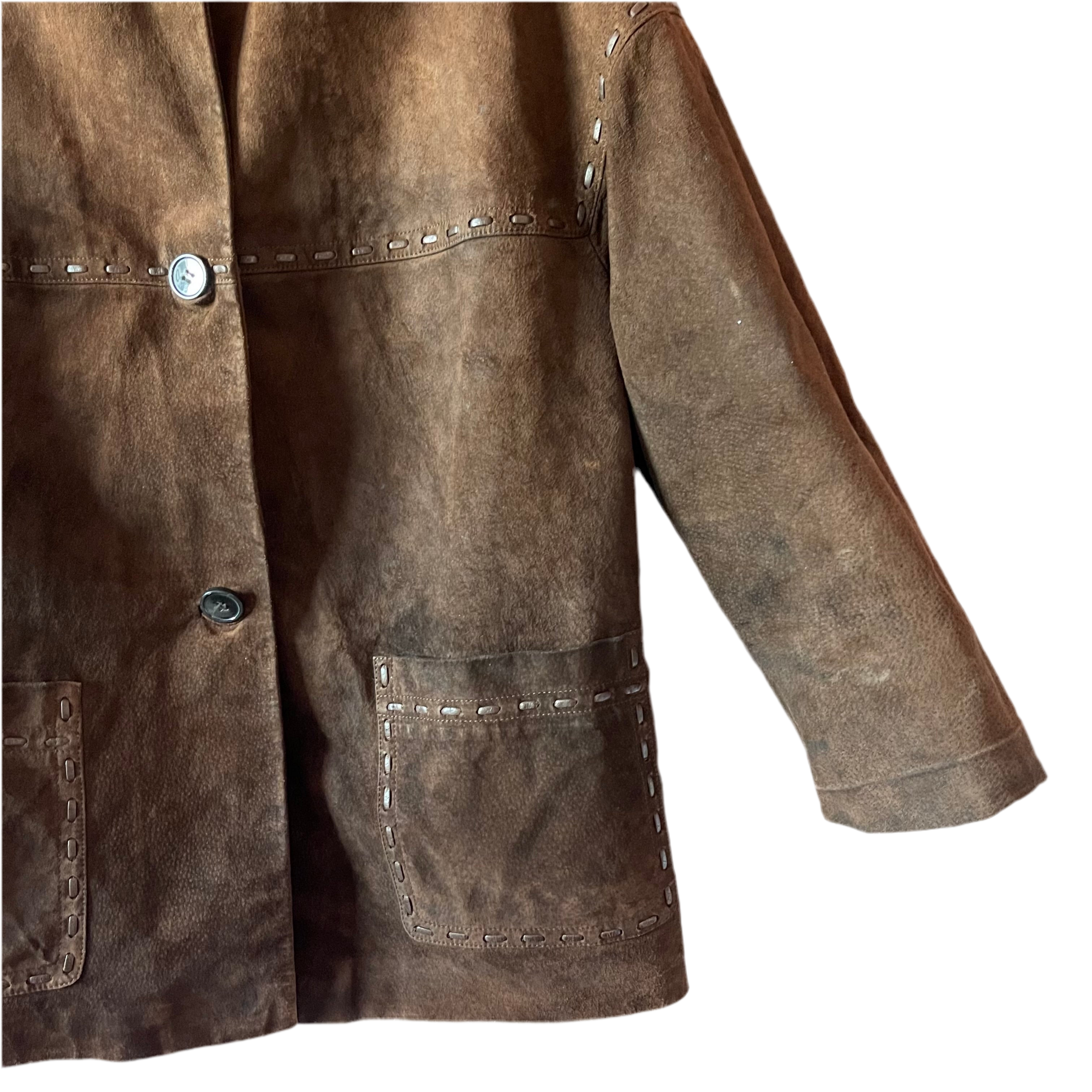 Fendi Suede Jacket