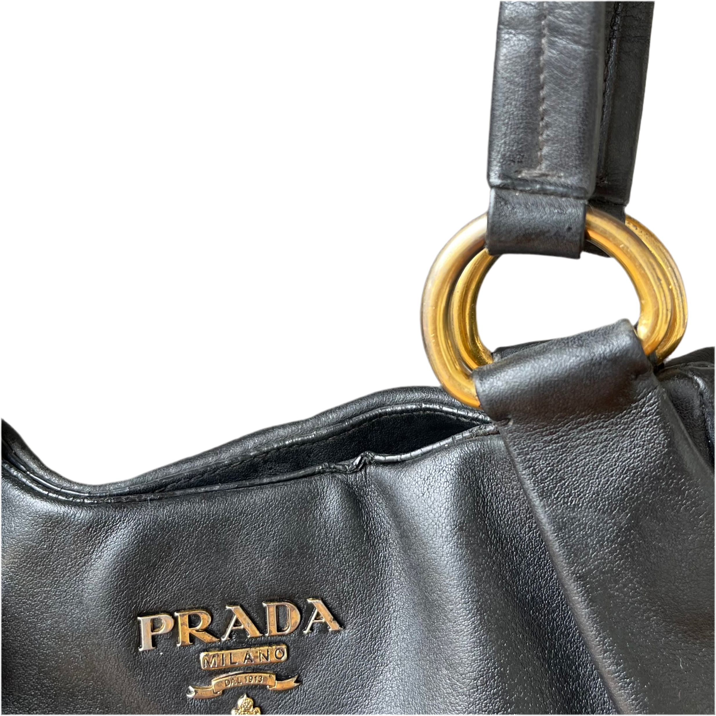 Prada Leather Shopper Bag
