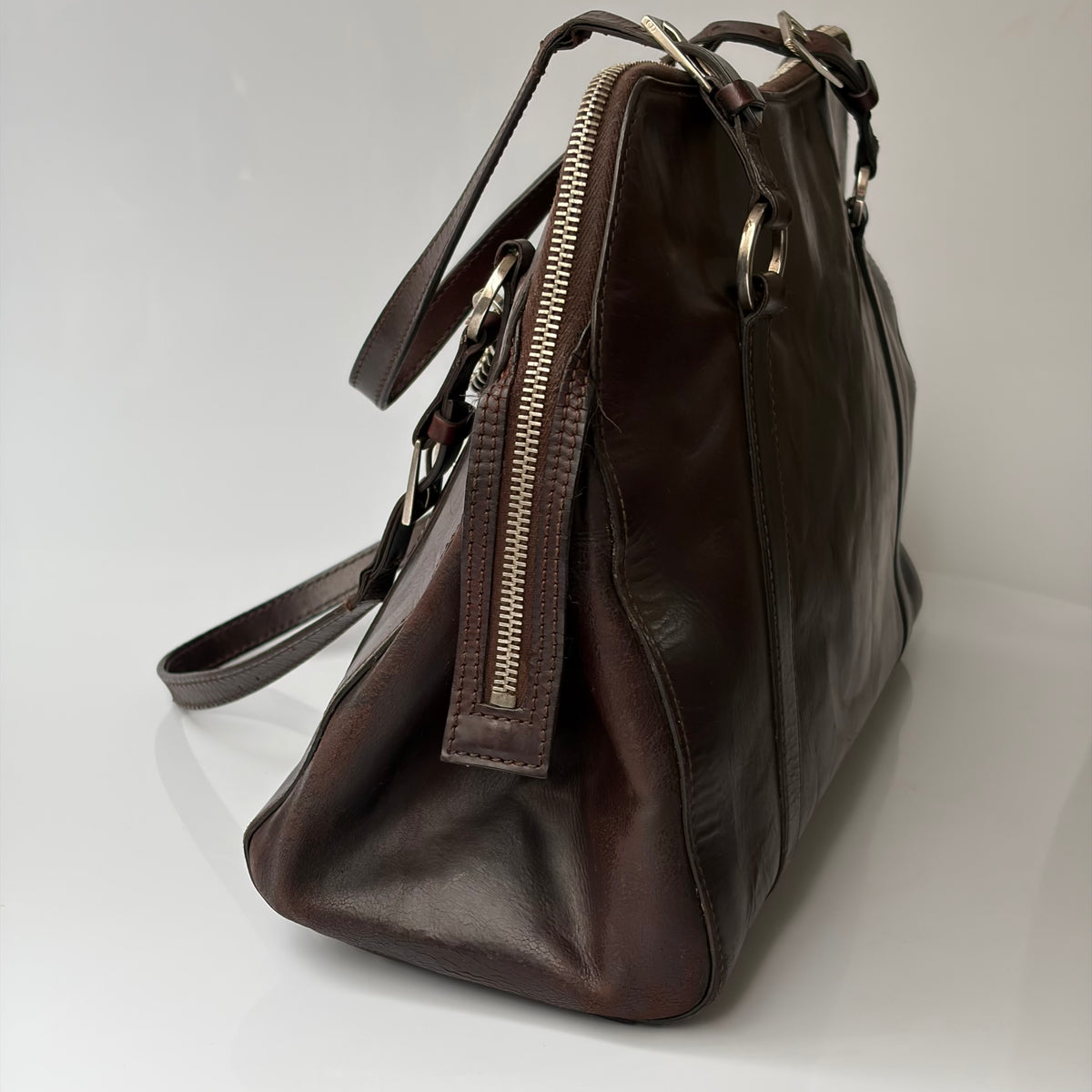 Christian Dior by John Galliano S/S 2004 "Hardcore Pierced" Shoulder Bag
