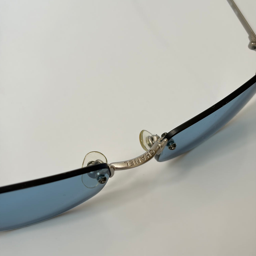 Chanel 4002 Blue Transparent Sunglasses