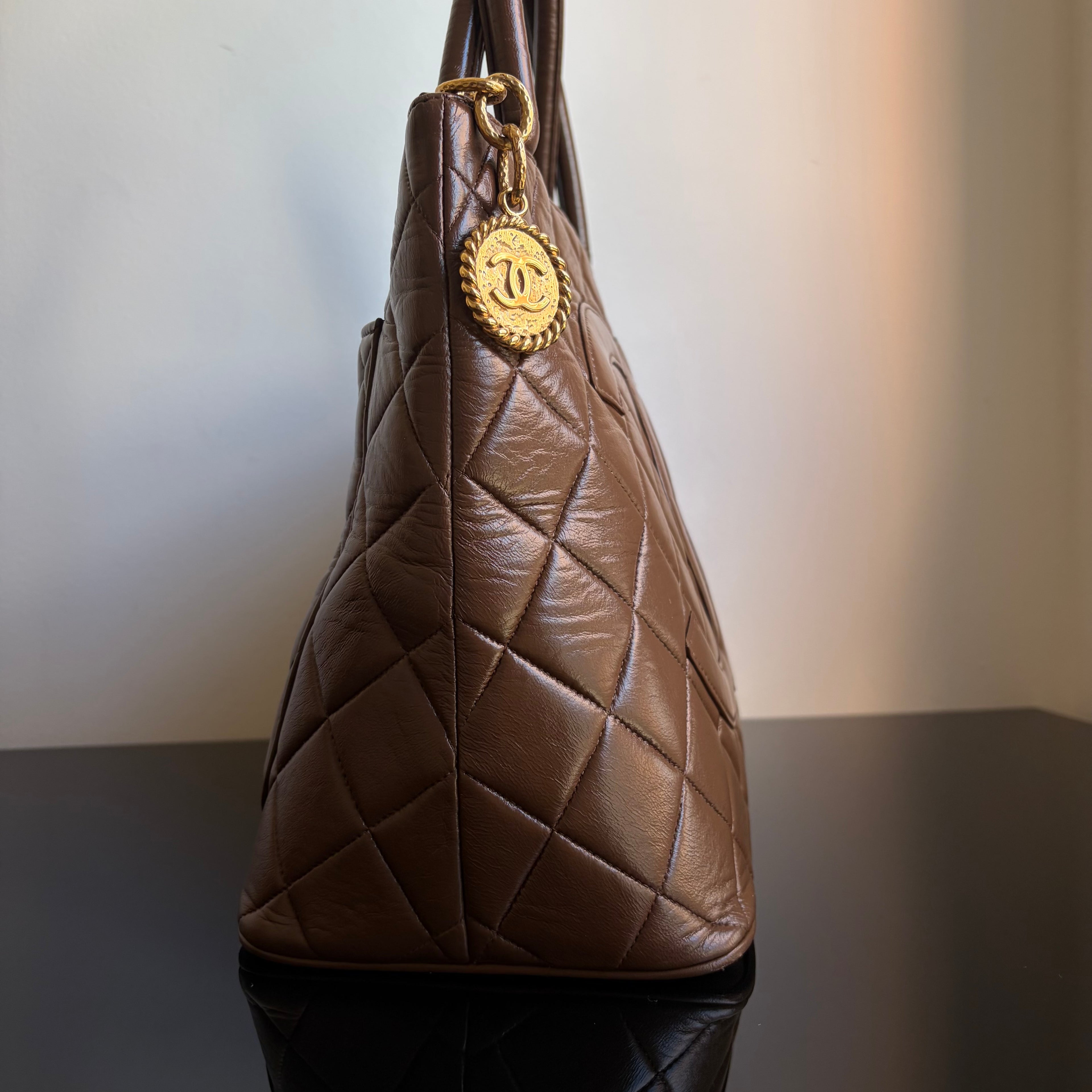 Chanel Medallion Quilted Tote bag