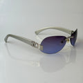 Chanel 2000s Purple Sunglasses