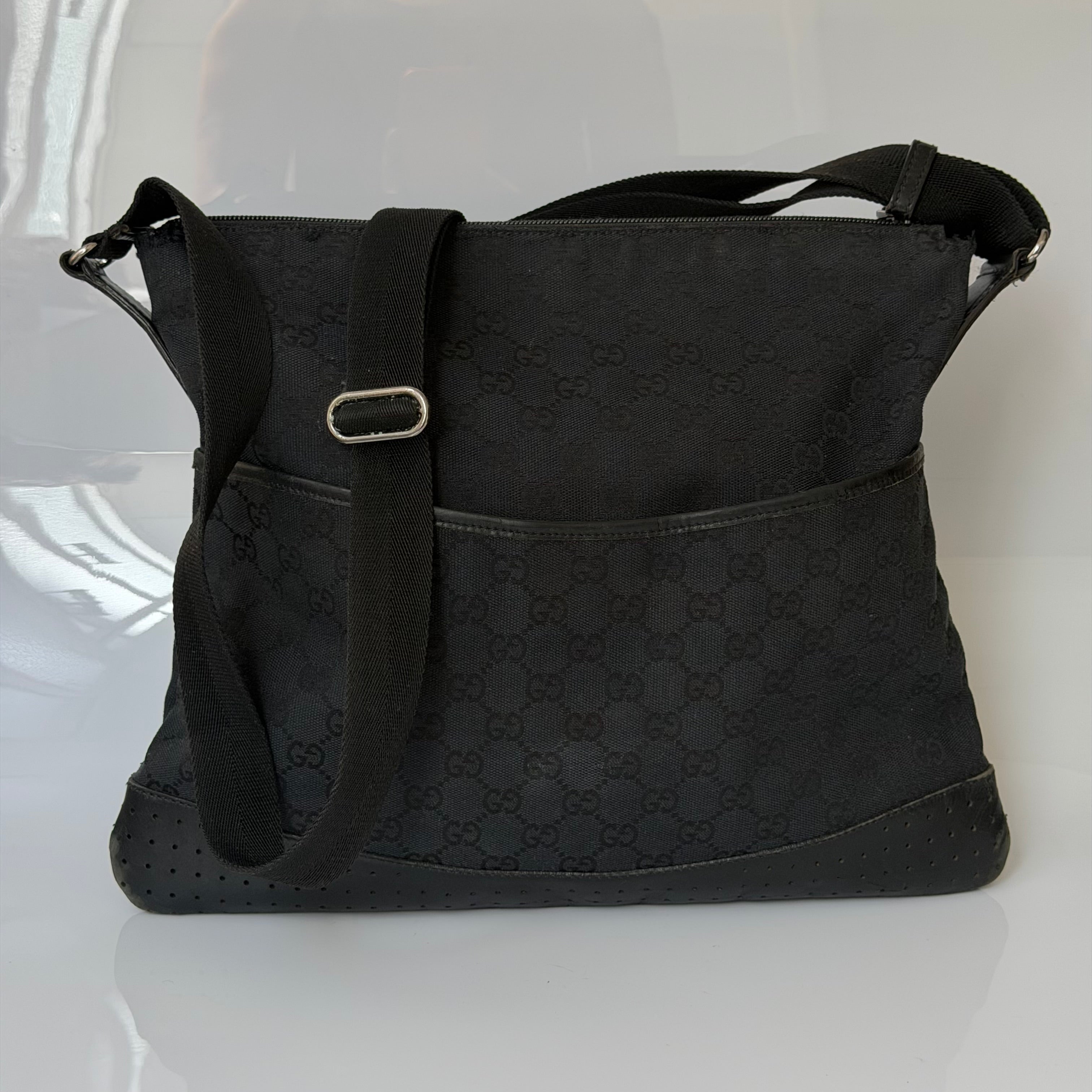 Gucci Monogram Messenger Bag