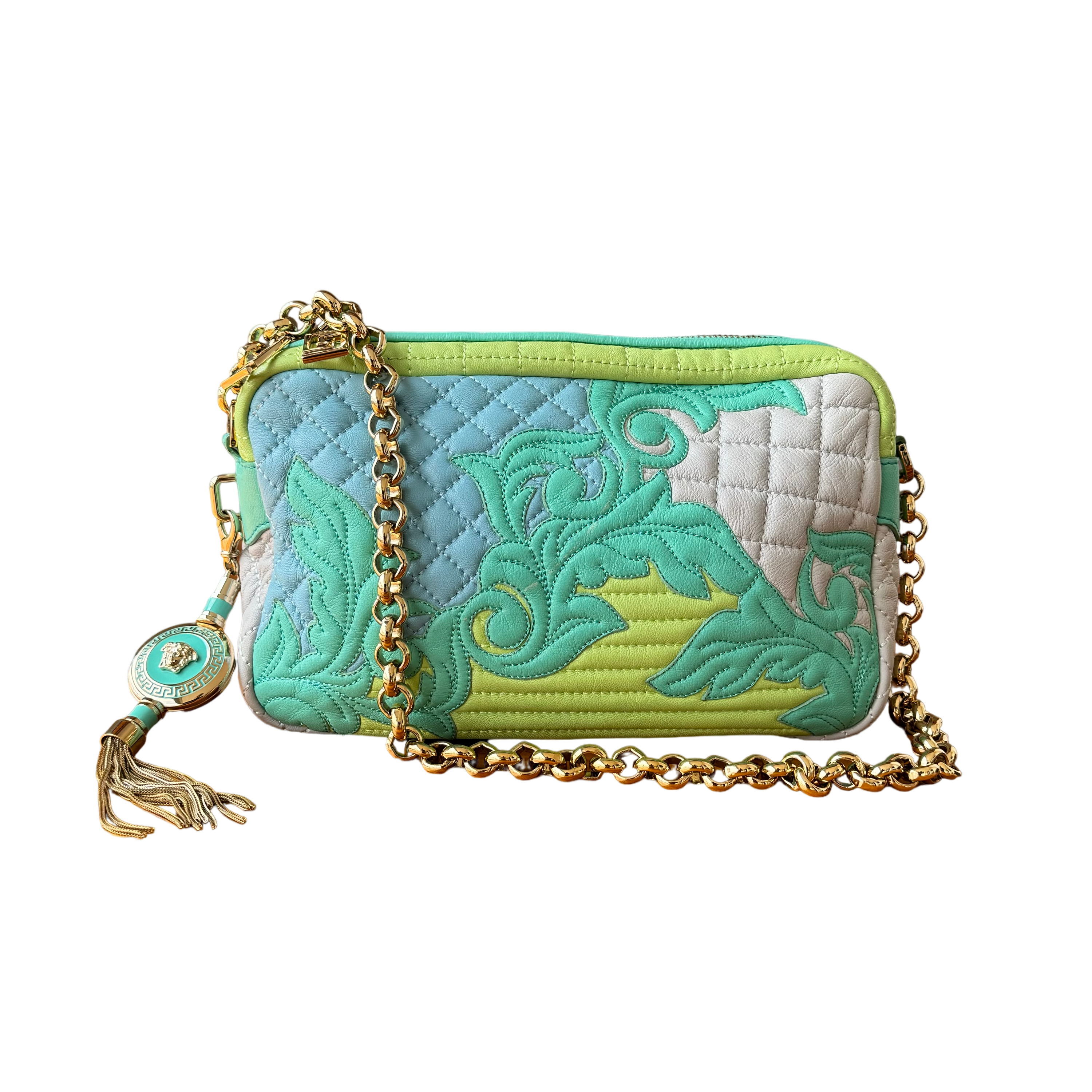 Versace Tricolor Vanitas Bag