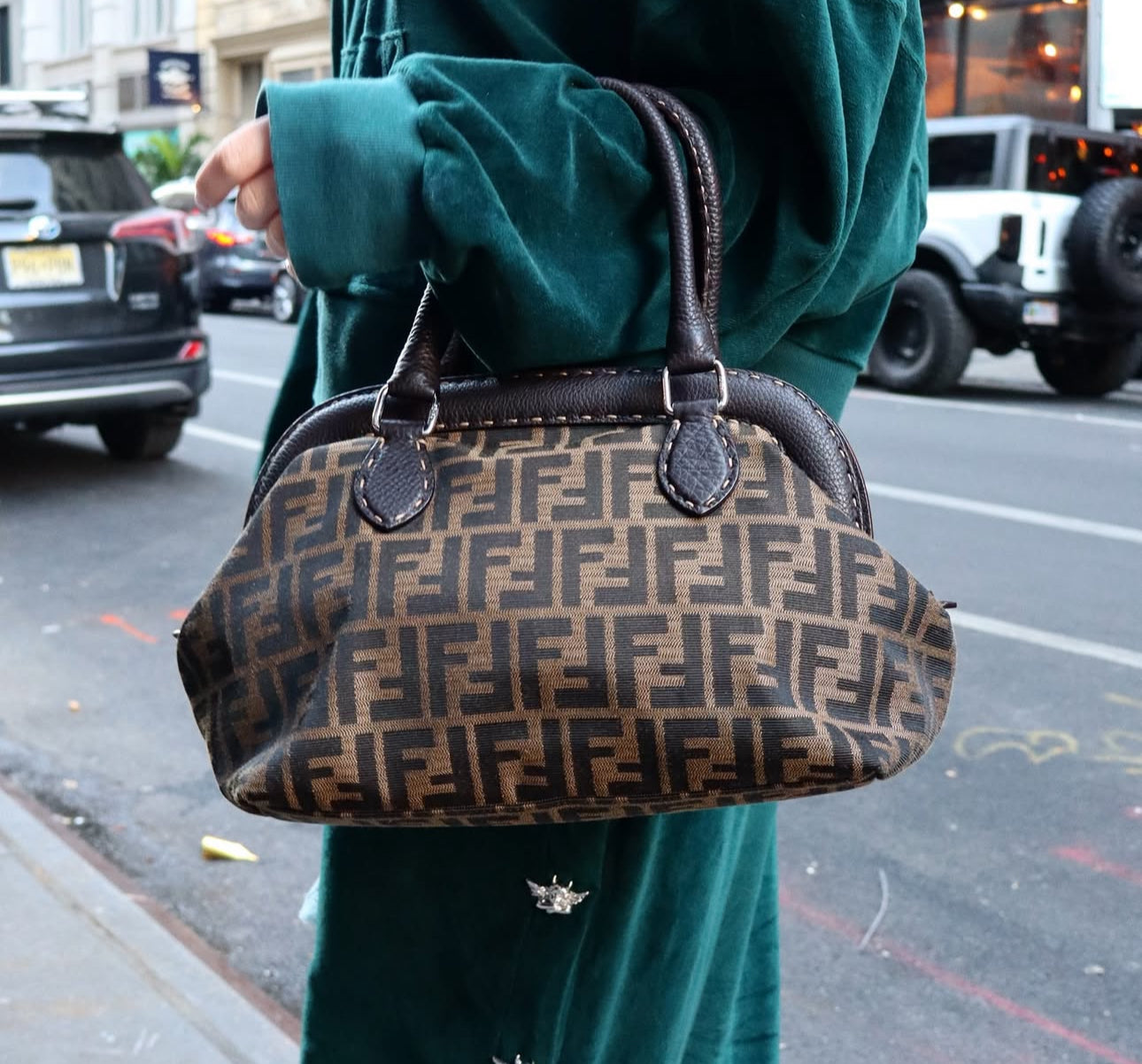 Fendi Doctor Selleria Monogram Bag