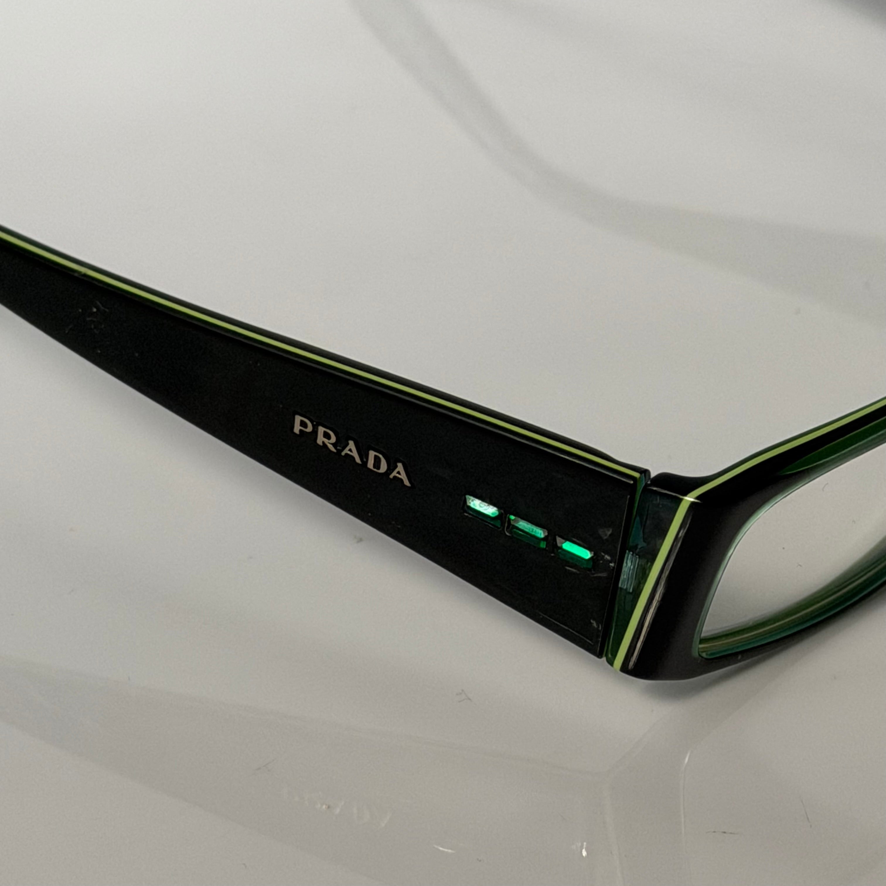 Prada Green Glasses
