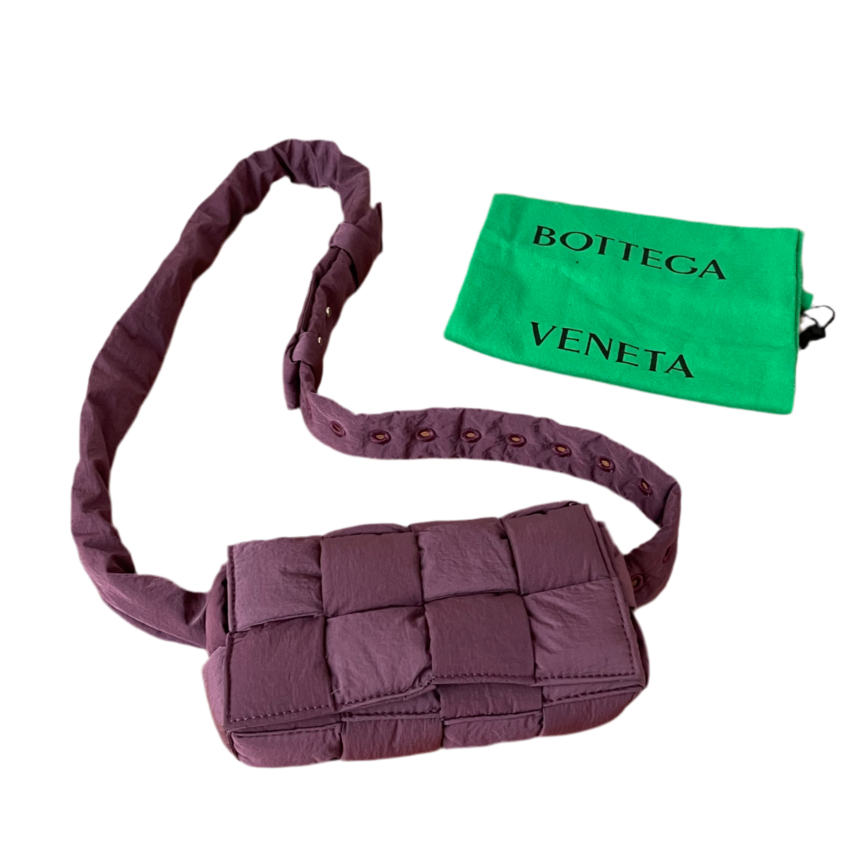 Bottega Veneta Purple Padded Tech Cassette