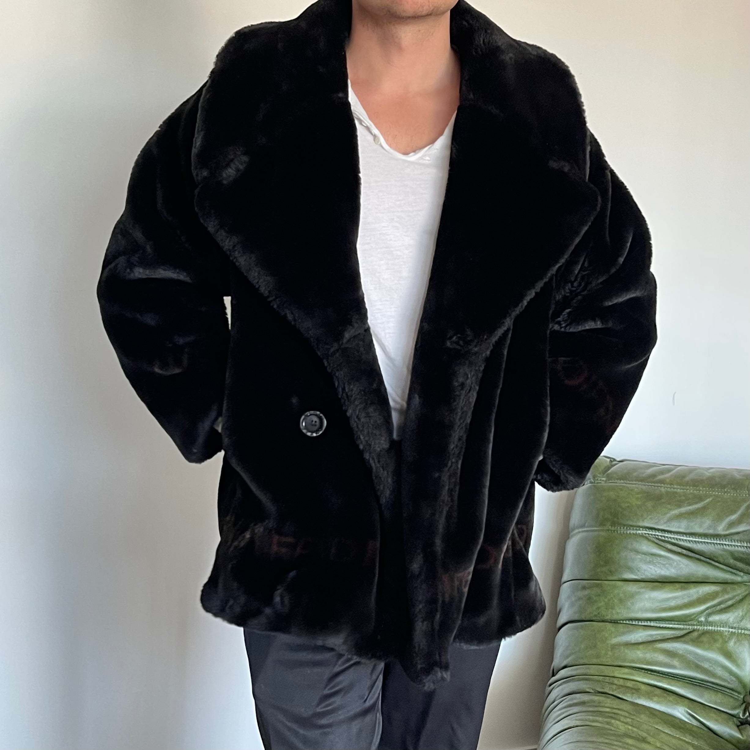 Fendi Faux Fur Coat
