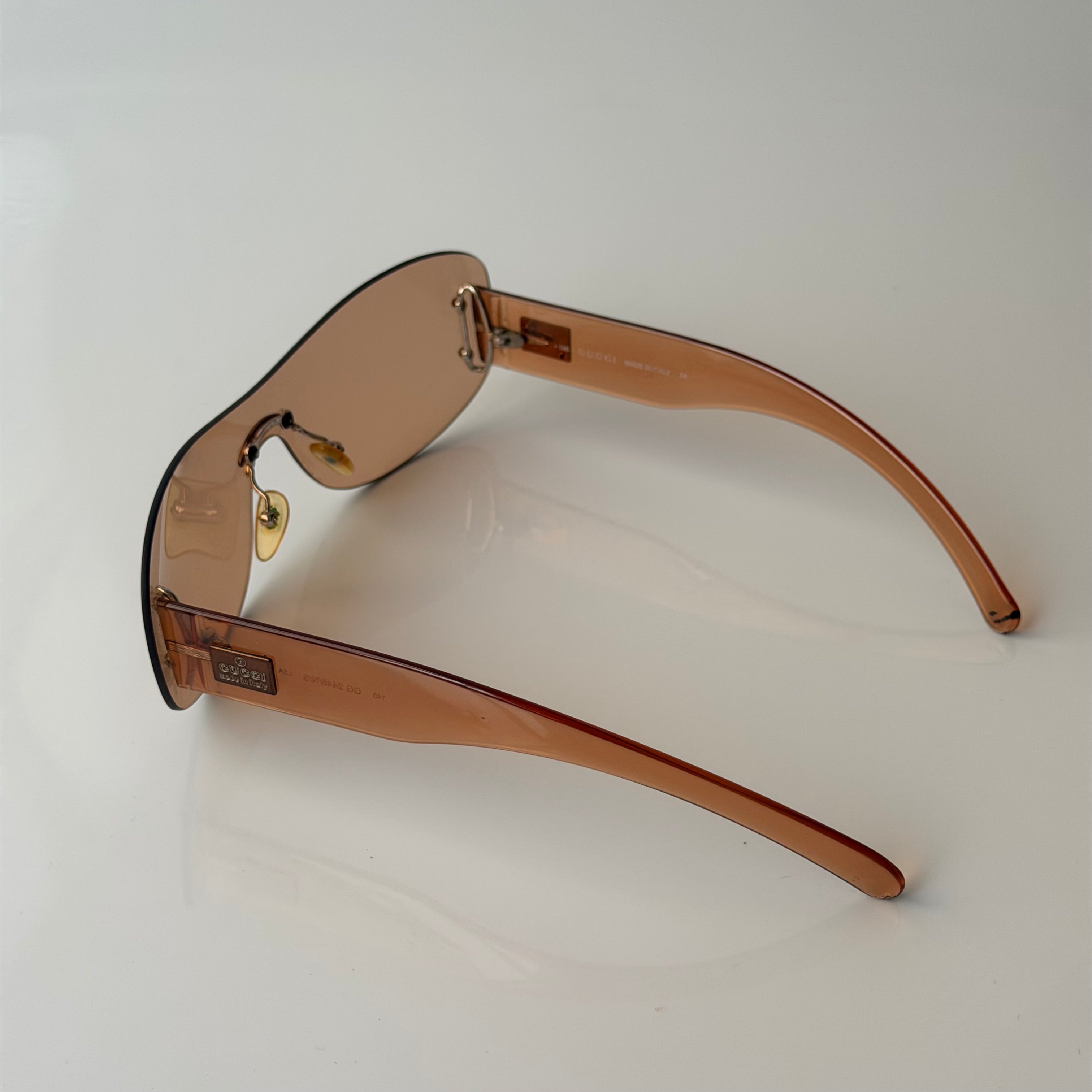 Gucci by Tom Ford 1999 Orange Sunglasses
