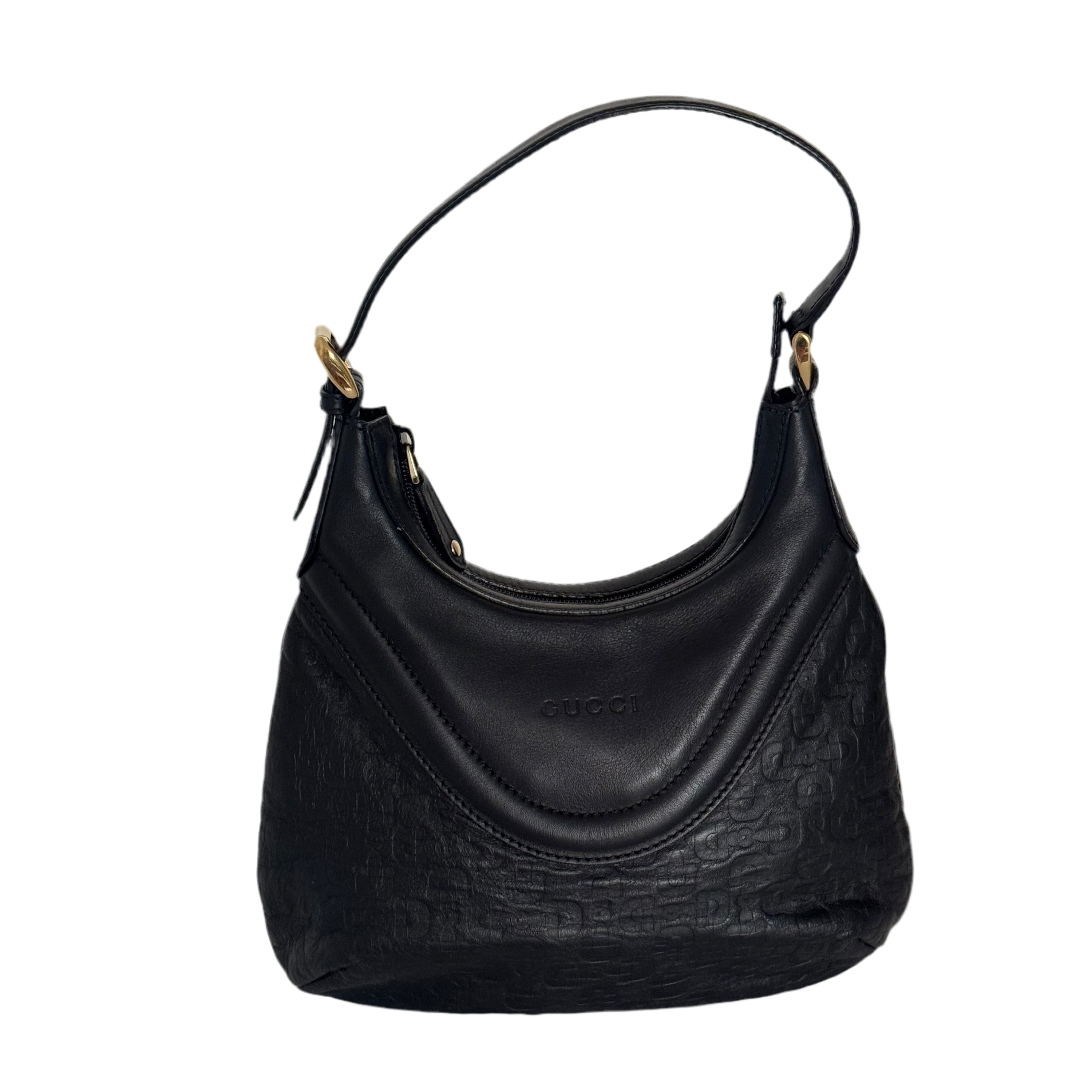 Gucci by Tom Ford Embossed Horsebit Bag