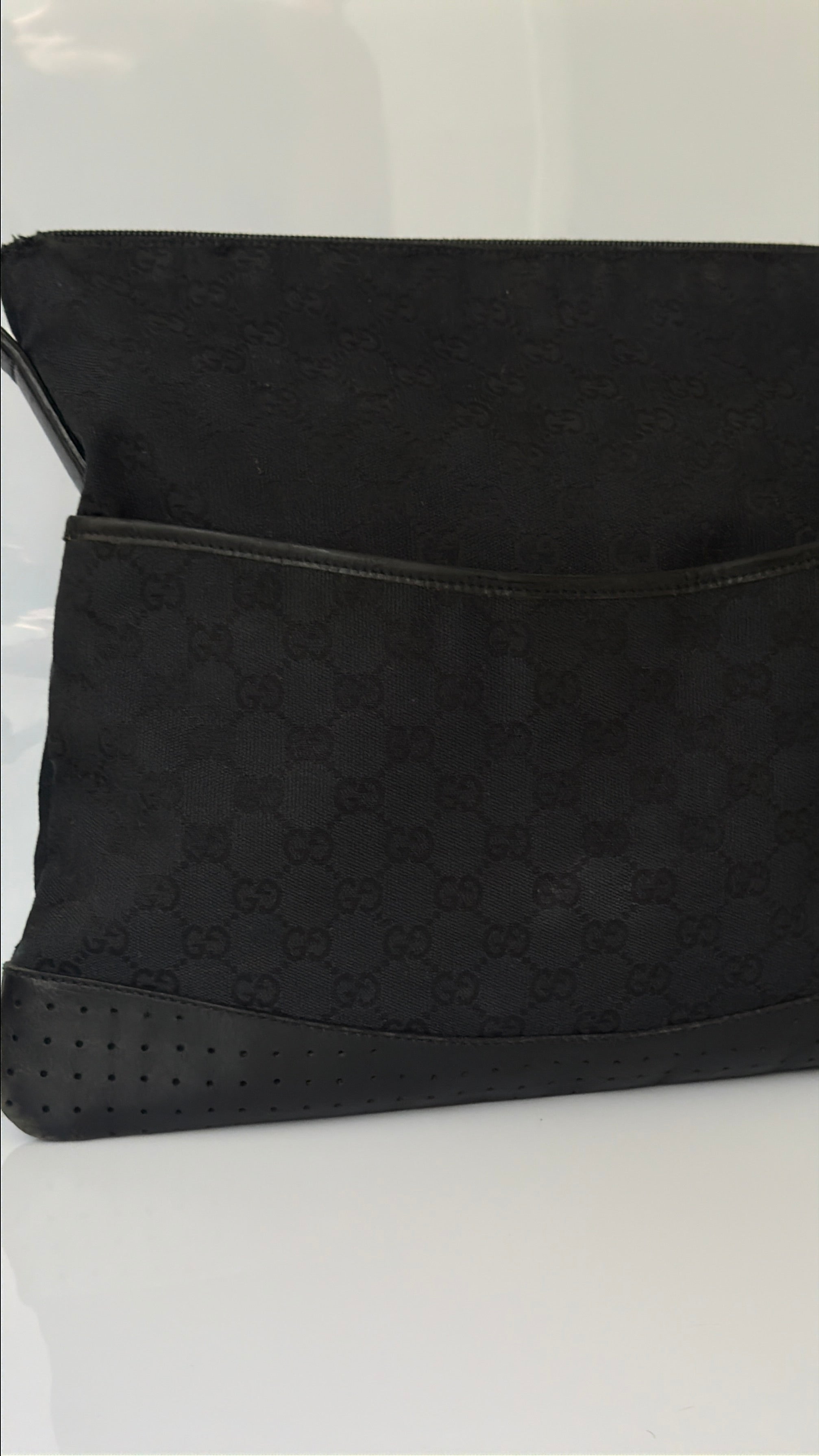 Gucci Monogram Messenger Bag