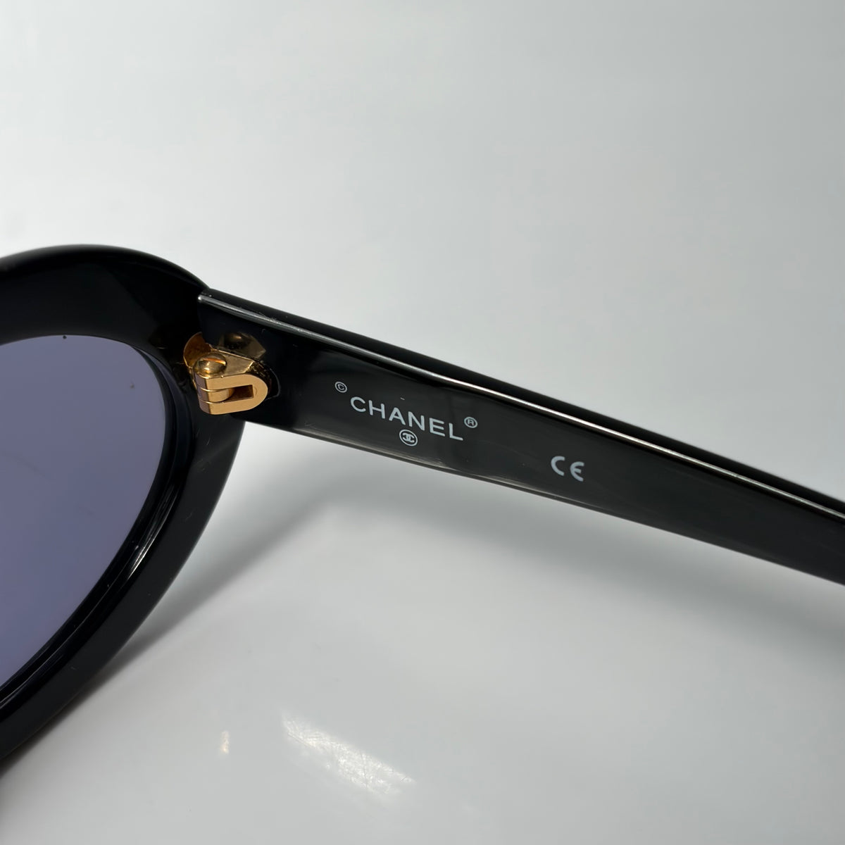 Chanel Round Black Sunglasses