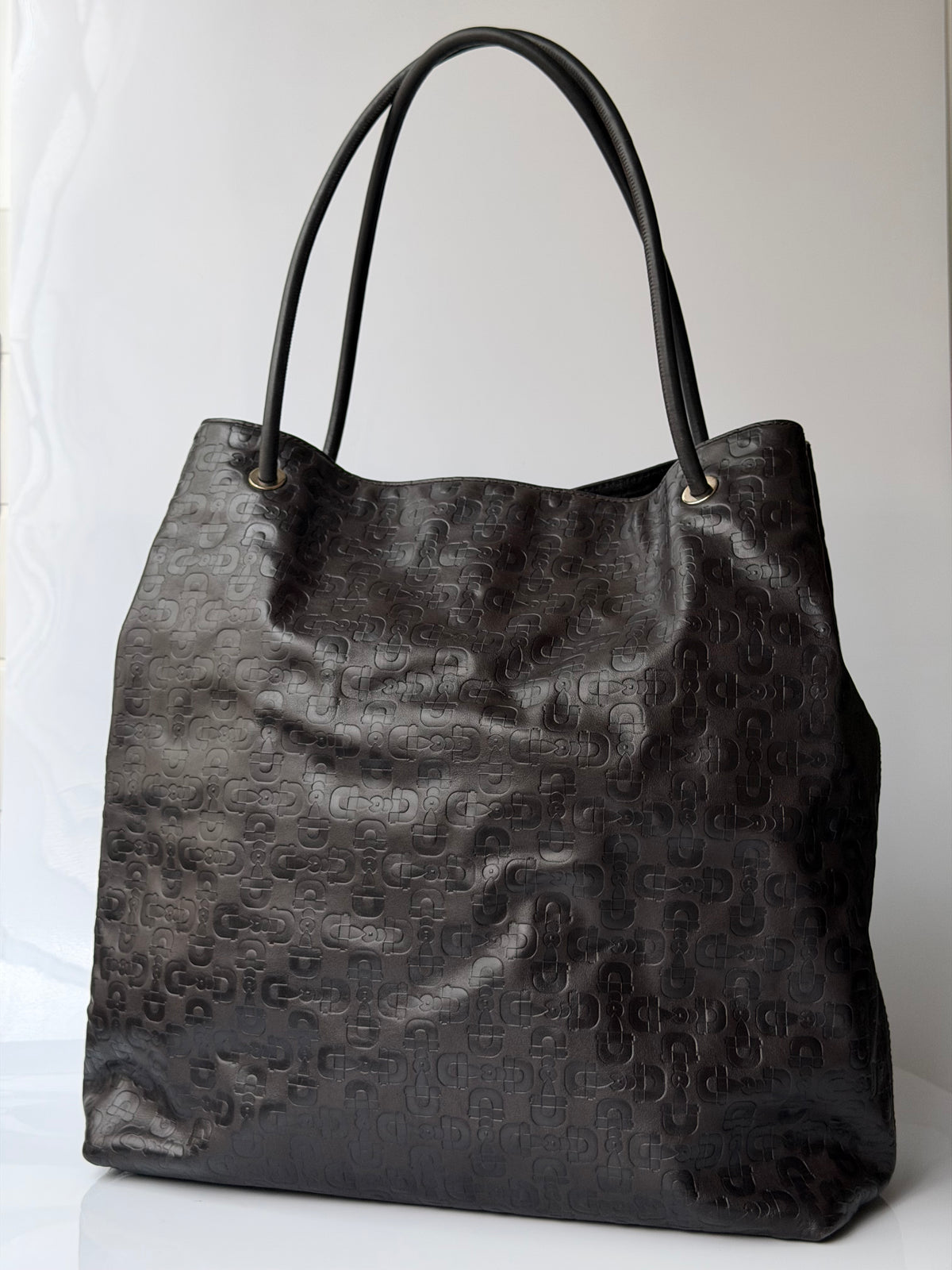 Gucci Horsebit Leather Tote Bag