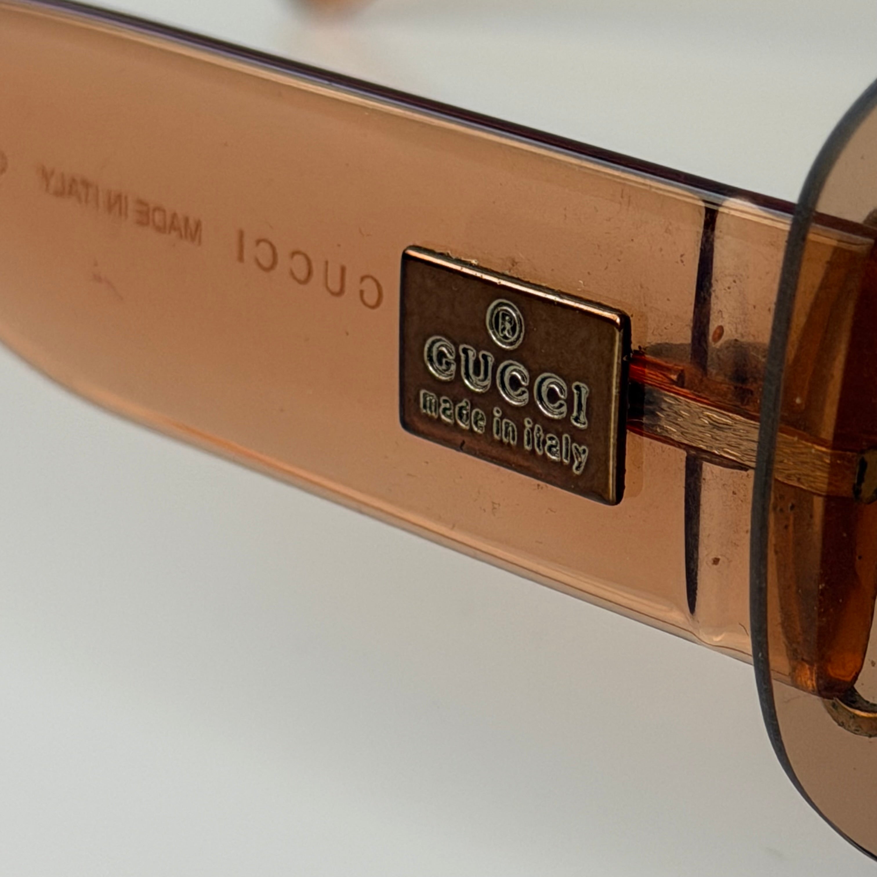 Gucci by Tom Ford 1999 Orange Sunglasses
