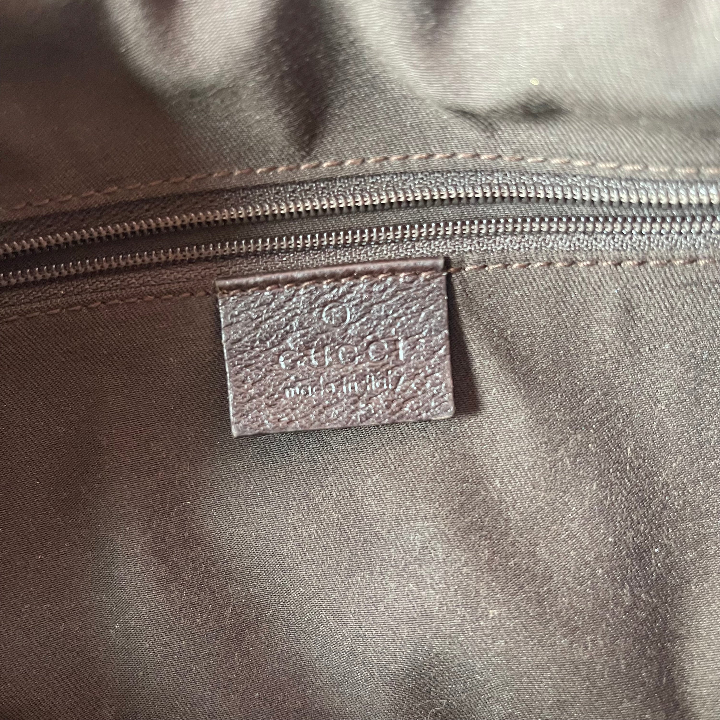 Gucci Sherry Canvas Tote Bag