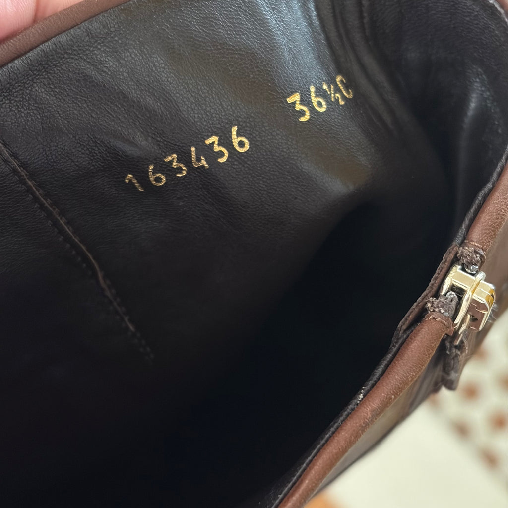 Gucci 2006 Britt Leather Boots