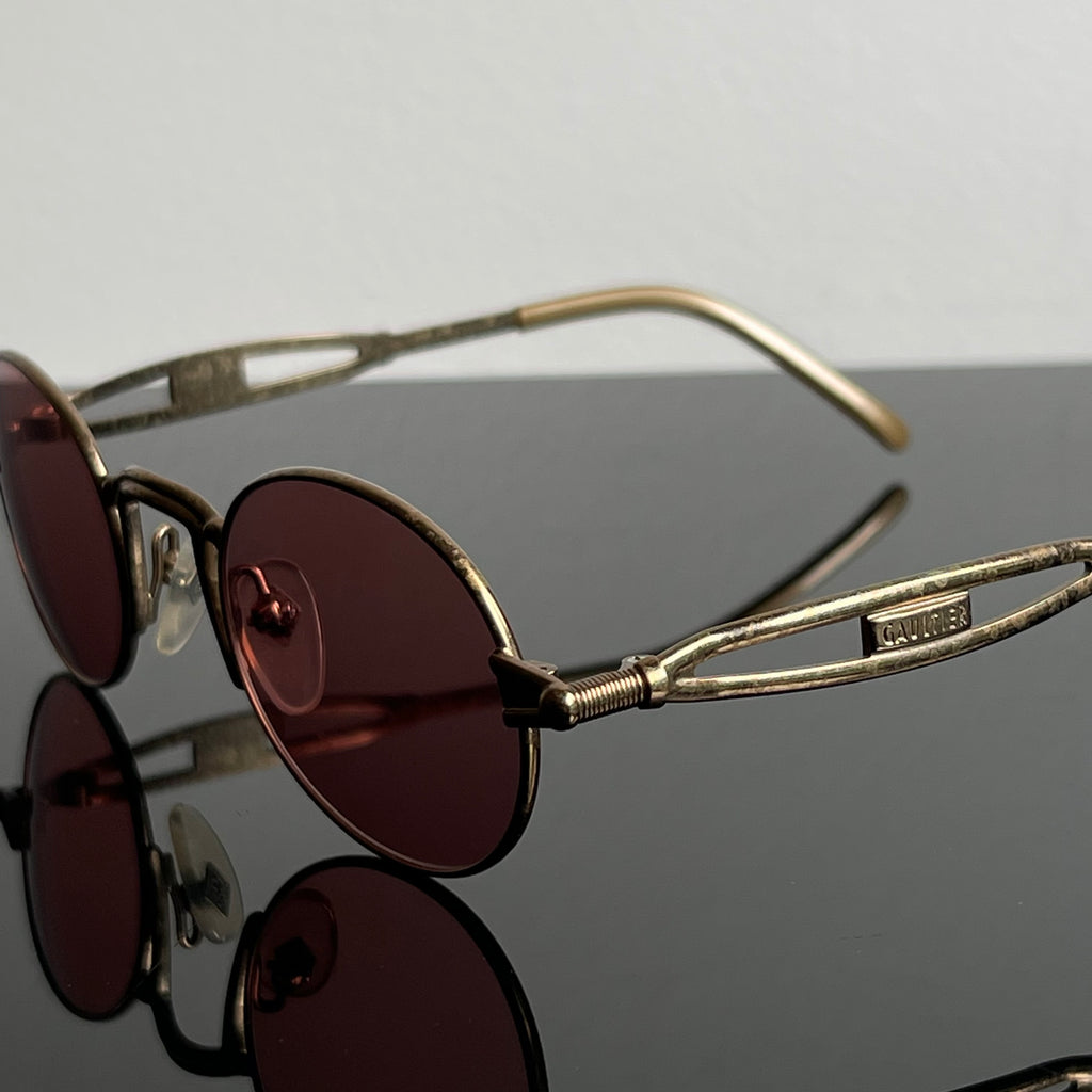 Jean Paul Gaultier 5G-7108 Red sunglasses