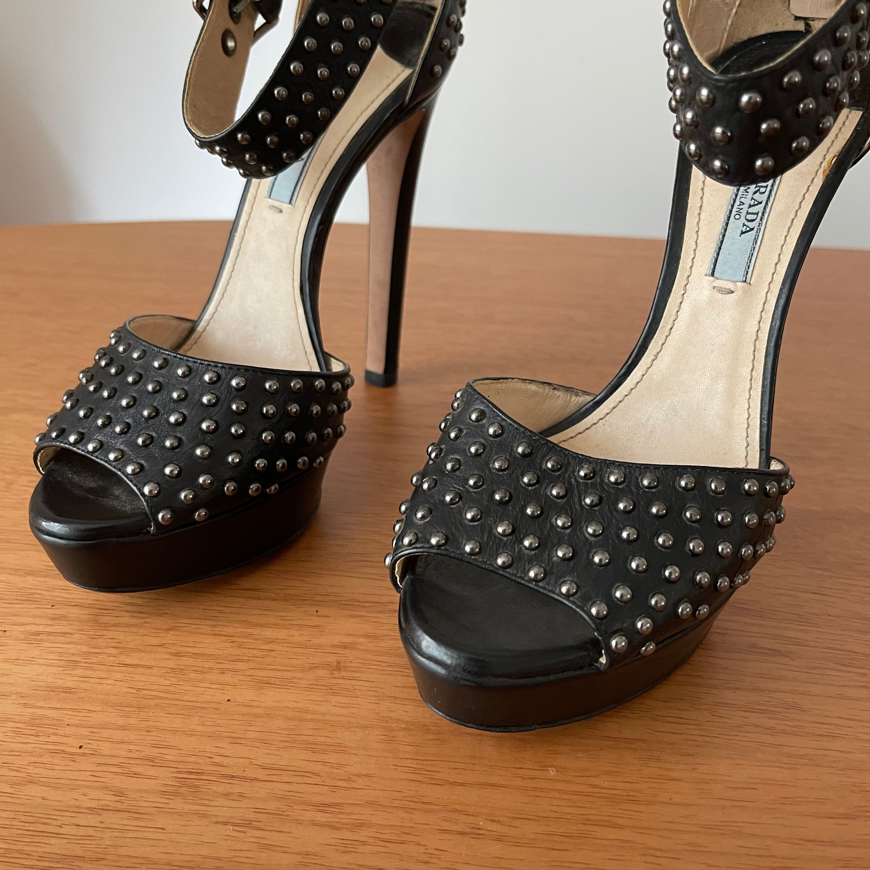 Prada 2000’s Studded Heels