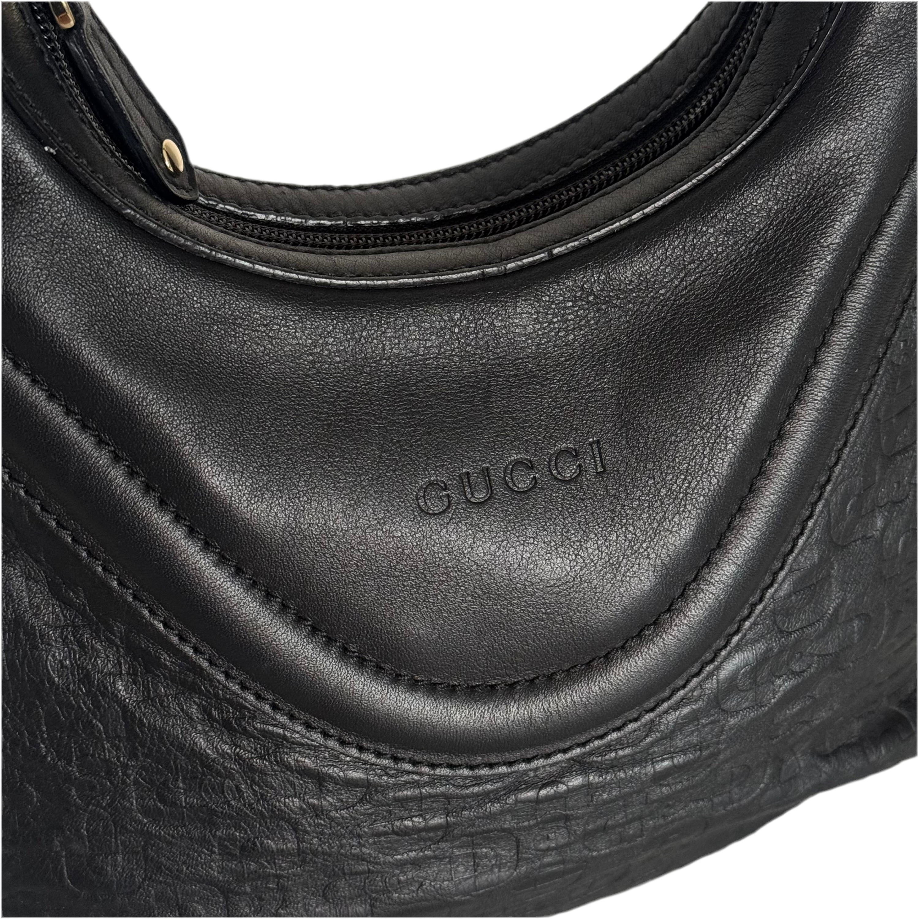 Gucci by Tom Ford Embossed Horsebit Bag