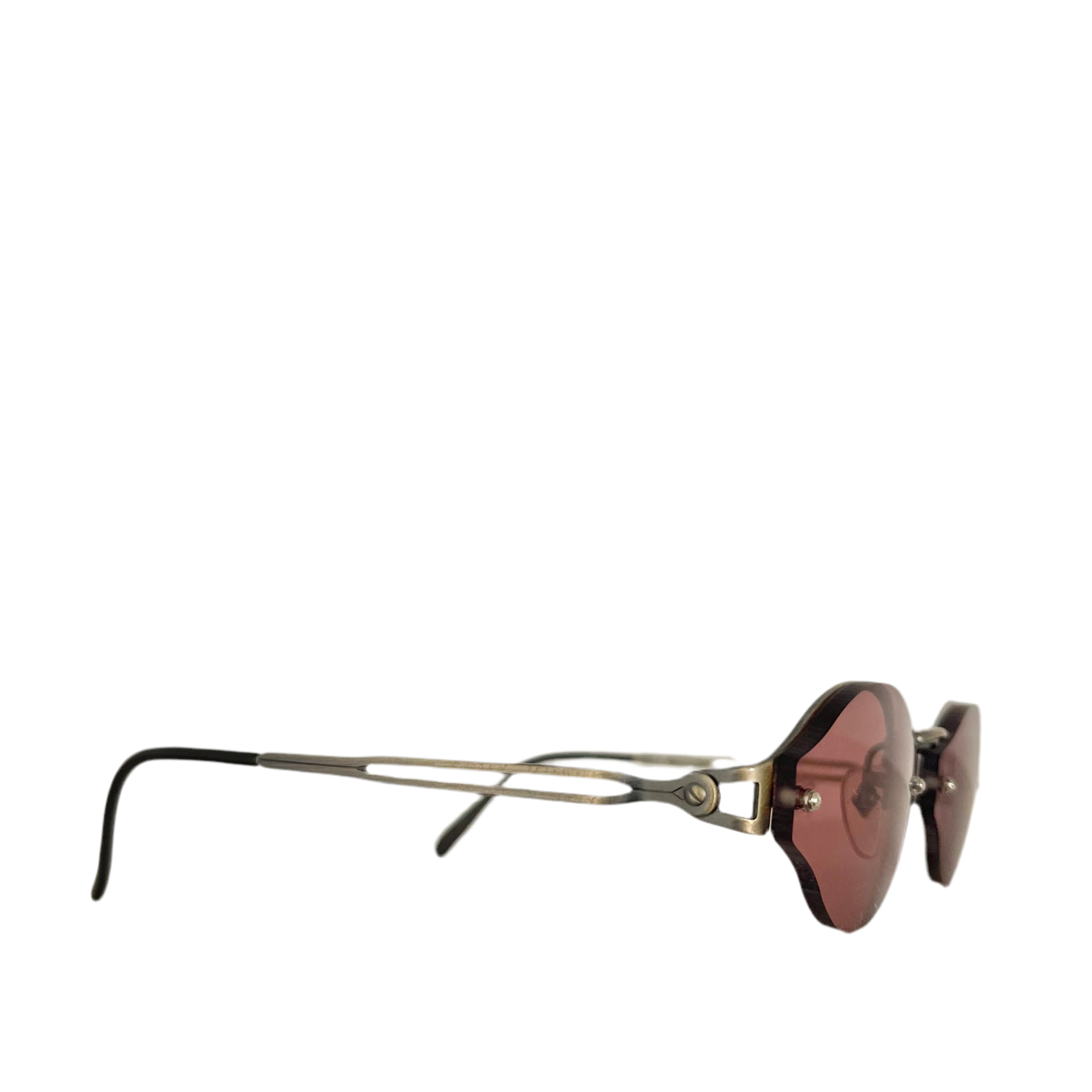 Jean Paul Gaultier 54-7711 Red sunglasses