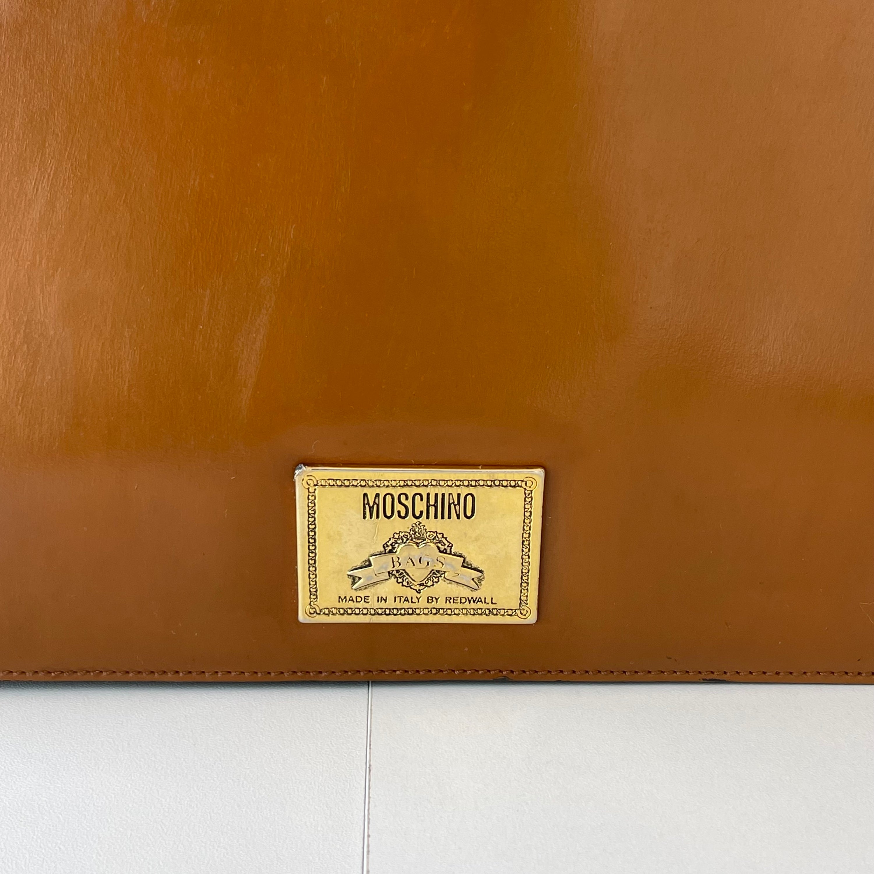 Moschino 90s Peace Handbag